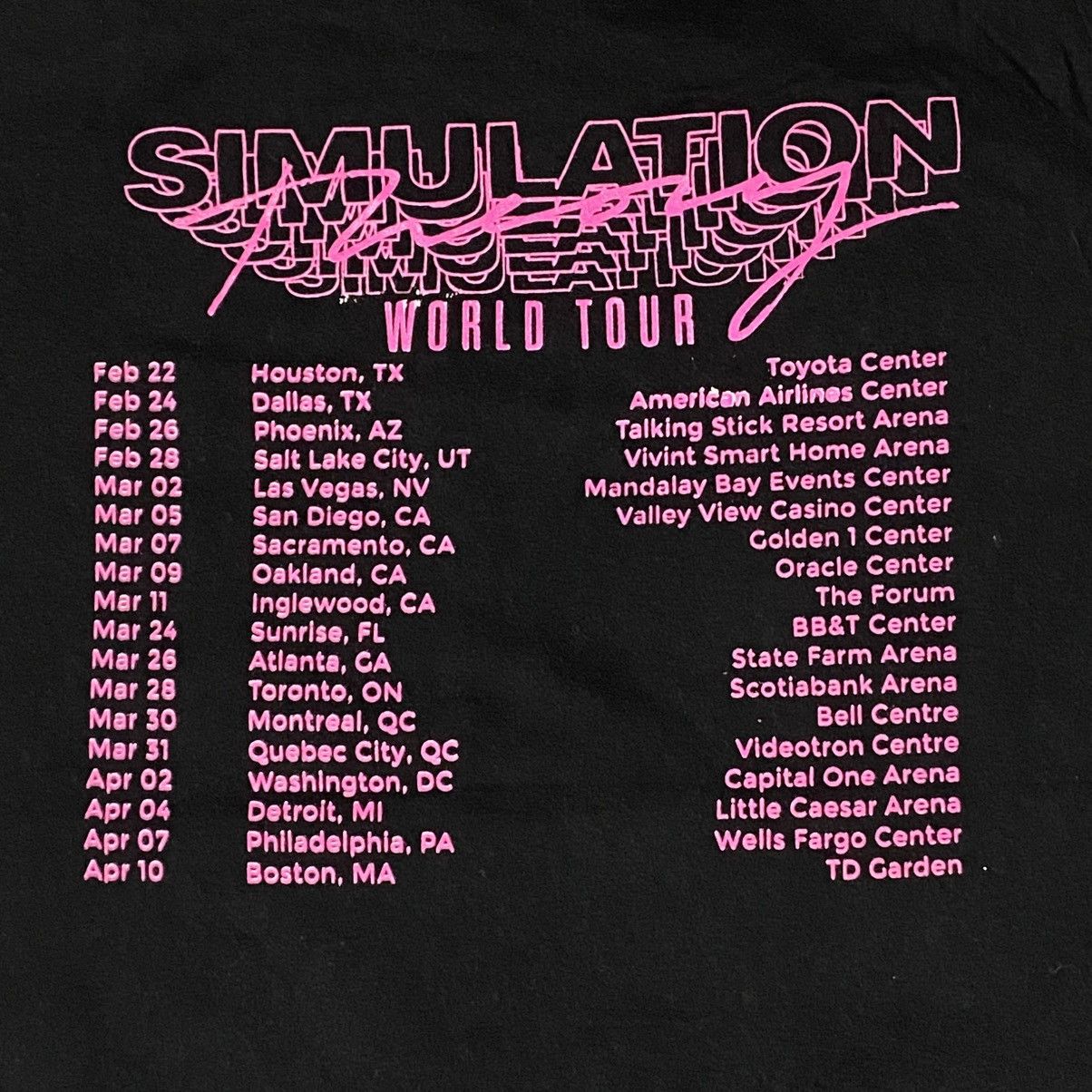 Band Tees Rock band muse simulation theory world tour Size US XXL / EU 58 / 5 - 5 Thumbnail