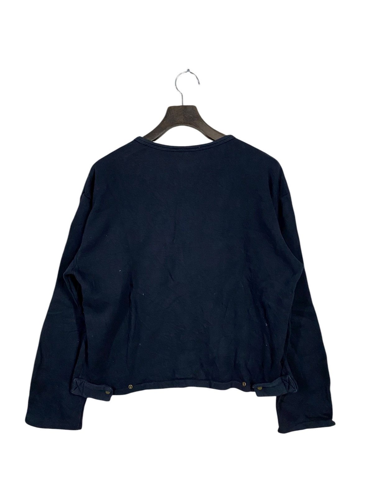 agnes b. Vintage agnes b sweater snap button size 2 Size L / US 10 / IT 46 - 4 Thumbnail