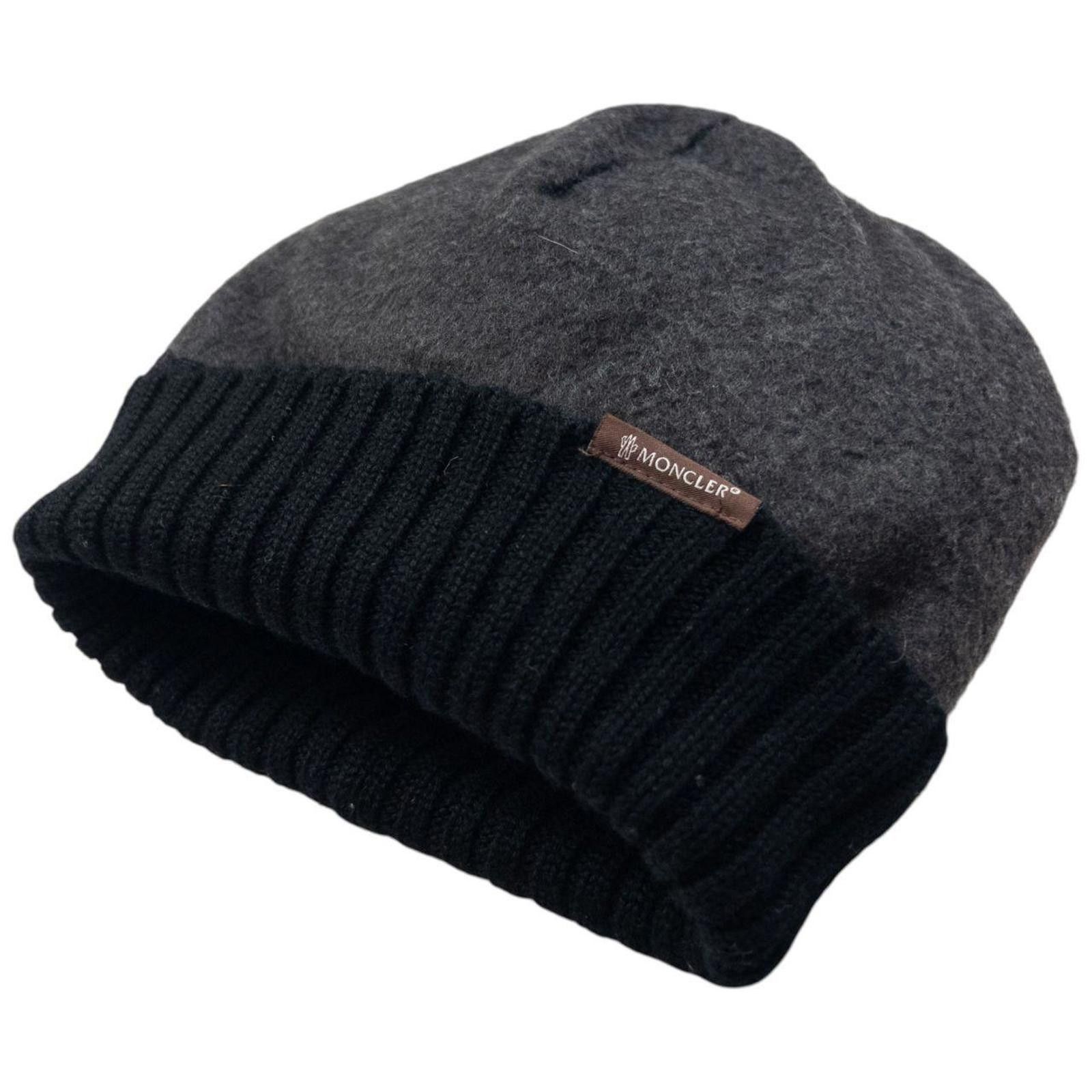Moncler Vintage Moncler Wool Beanie Hat Size ONE SIZE - 5 Thumbnail