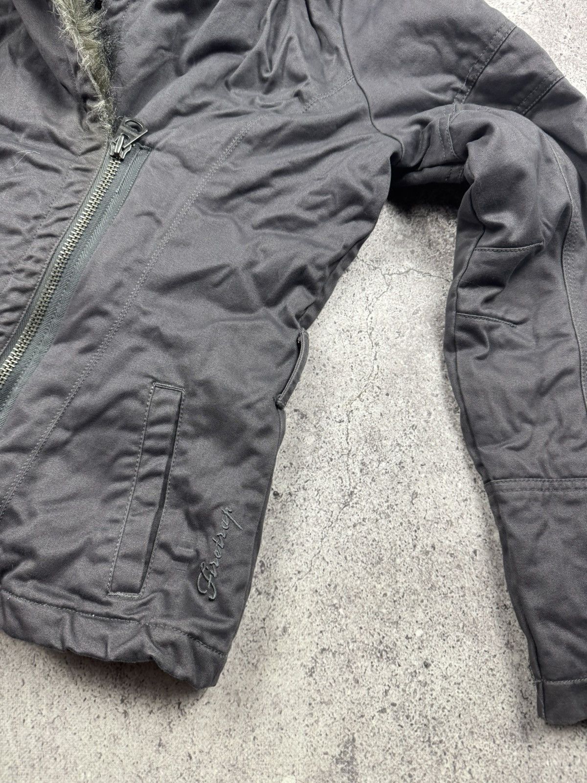 If Six Was Nine Y2K Asymmetrical Fur Zip Jacket Japanese LGB Style Opium Size S / US 4 / IT 40 - 6 Thumbnail