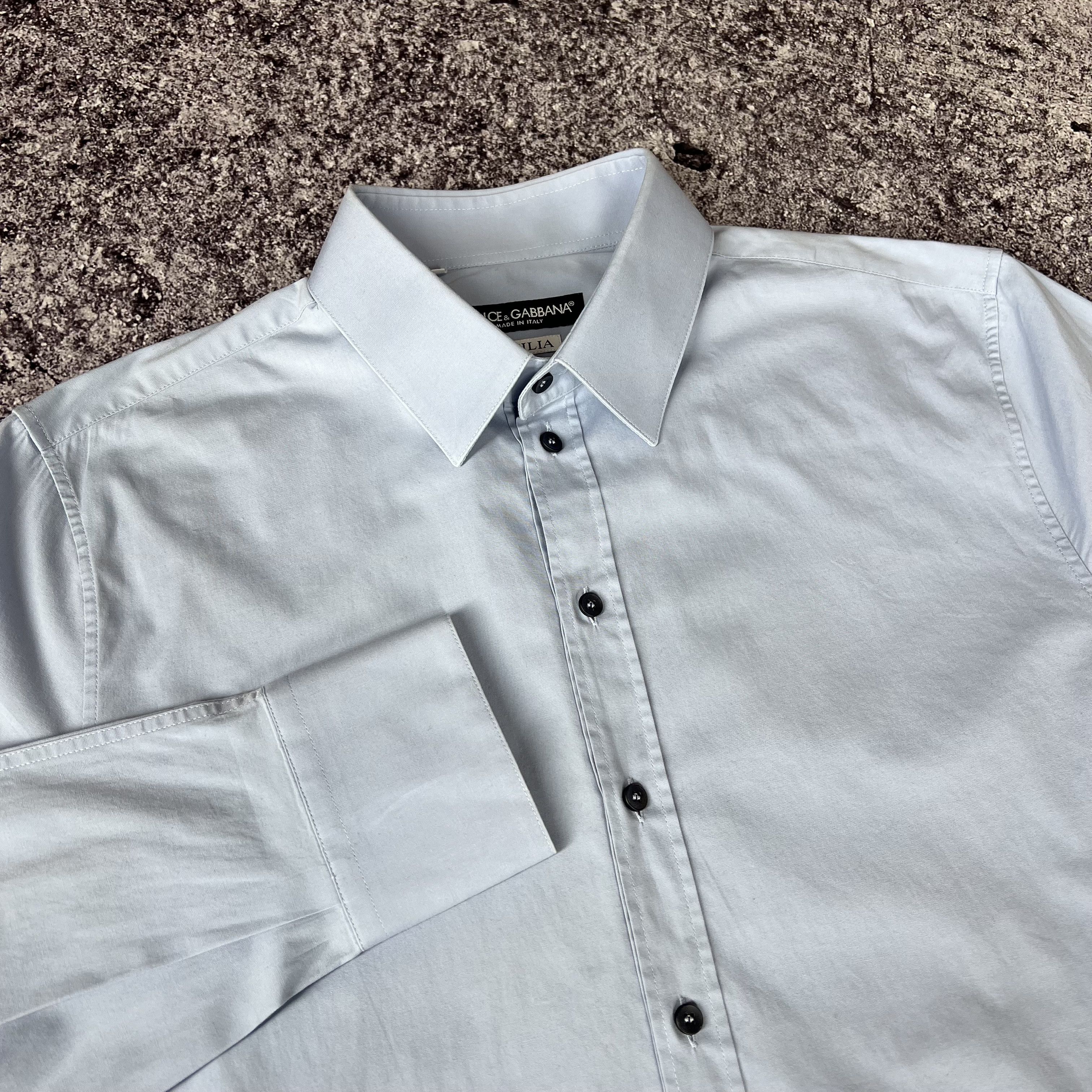 Dolce & Gabbana Dolce & Gabbana Sicilia Shirt Long Sleeve Size 15 / 39 Size US M / EU 48-50 / 2 - 3 Thumbnail