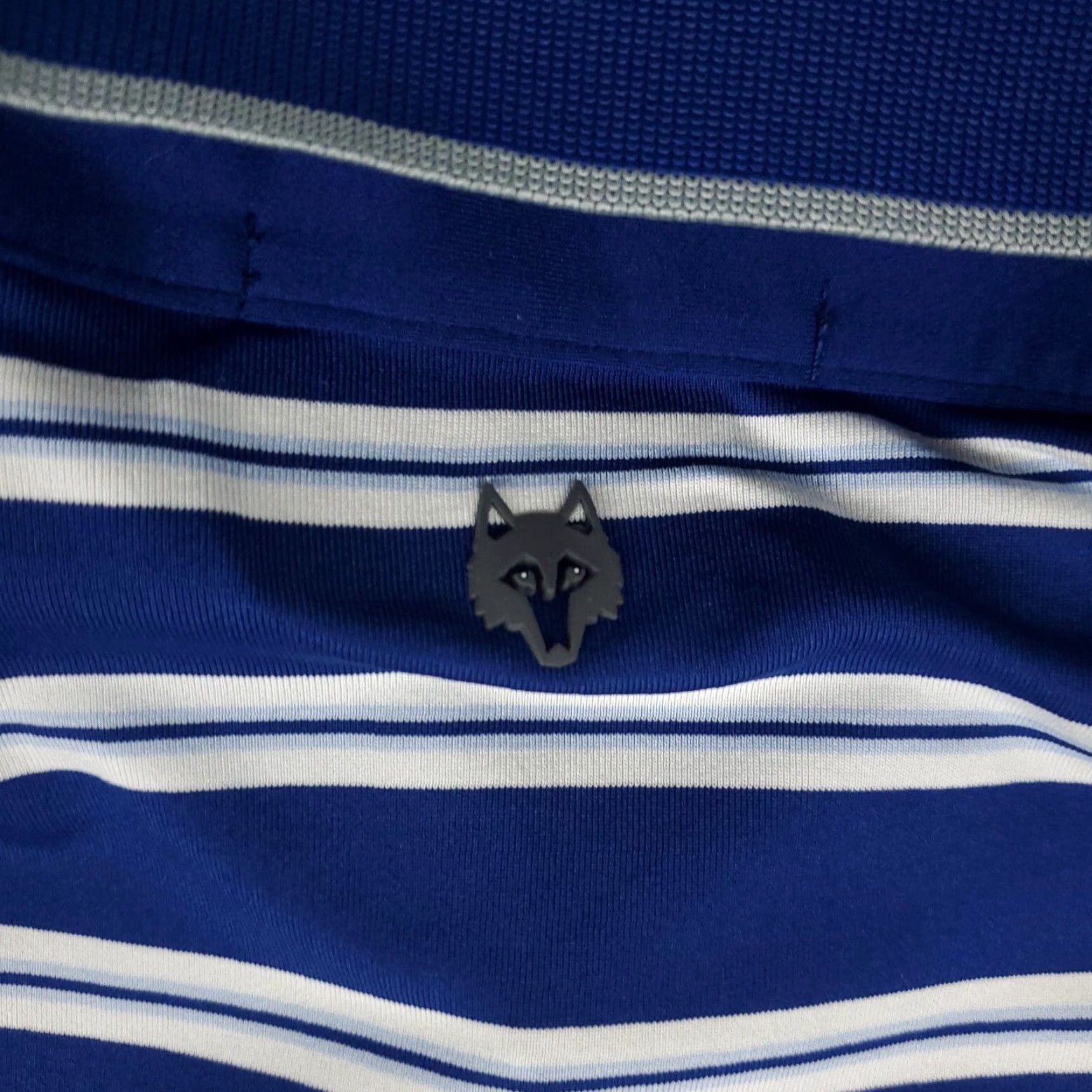 Vintage Greyson Polo Shirt Mens Size Medium Blue Striped Golf Casual Short Sleeve Shirt Mens Size US M / EU 48-50 / 2 - 4 Thumbnail