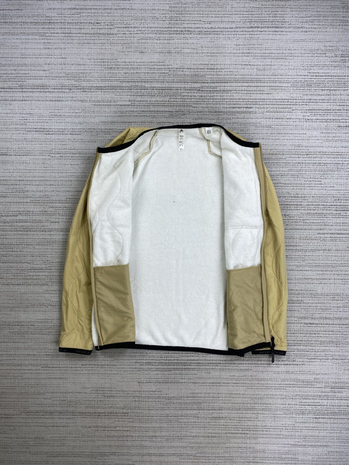 Adidas × Vintage Vintage Adidas Quilted Zipper Jacket Size US M / EU 48-50 / 2 - 5 Thumbnail