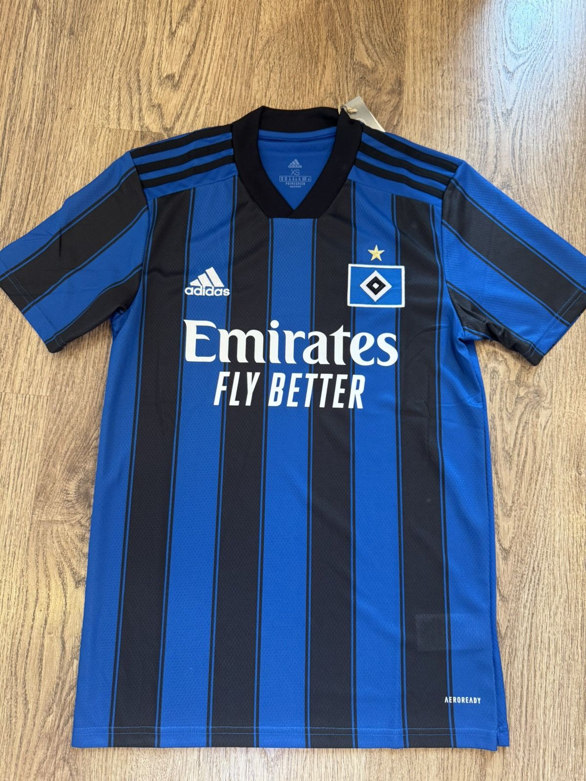 Adidas HAMBURG 2021 2022 AWAY SHIRT FOOTBALL JERSEY ADIDAS SZ XS Size US XS / EU 42 / 0 - 1 Thumbnail