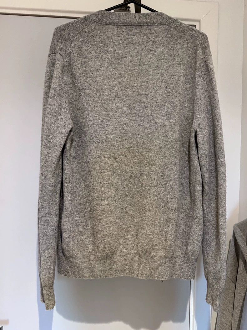 Comme des Garcons Comme Des Garcons Grey Blackheart Cardigan 2505-Nextarrow Size M / US 6-8 / IT 42-44 - 3 Thumbnail