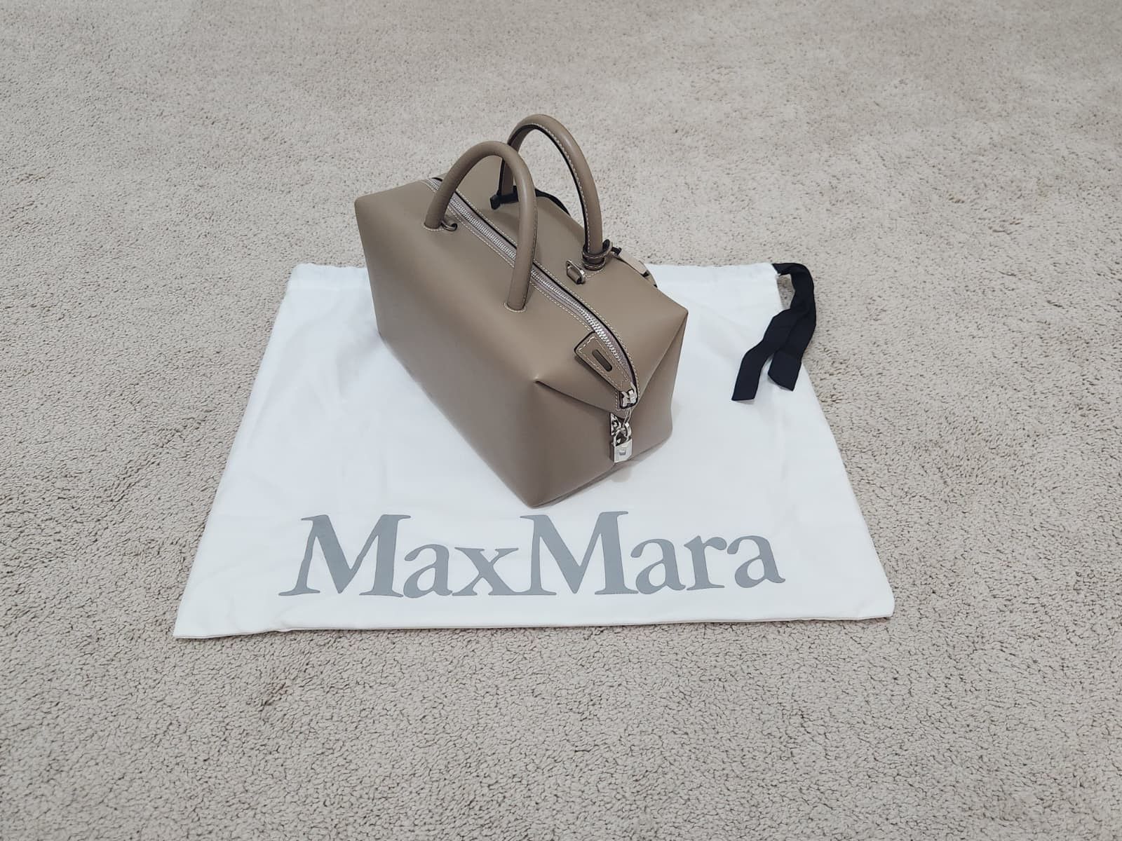 Max Mara Max Mara Medium natural leather bowler bag Size ONE SIZE - 7 Thumbnail