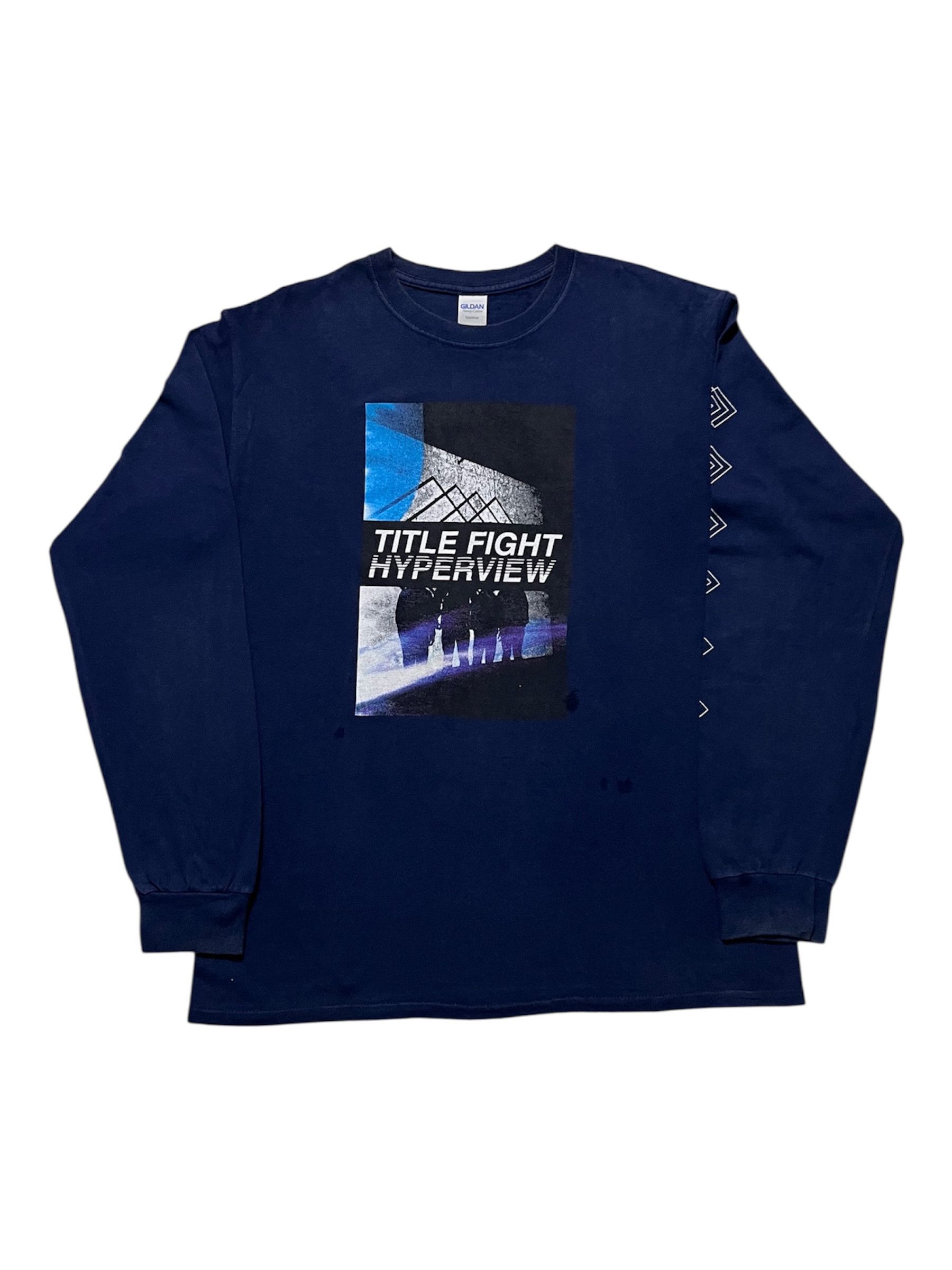 Band Tees Title Fight Hyperview Longsleeve Size US M / EU 48-50 / 2 - 1 Thumbnail