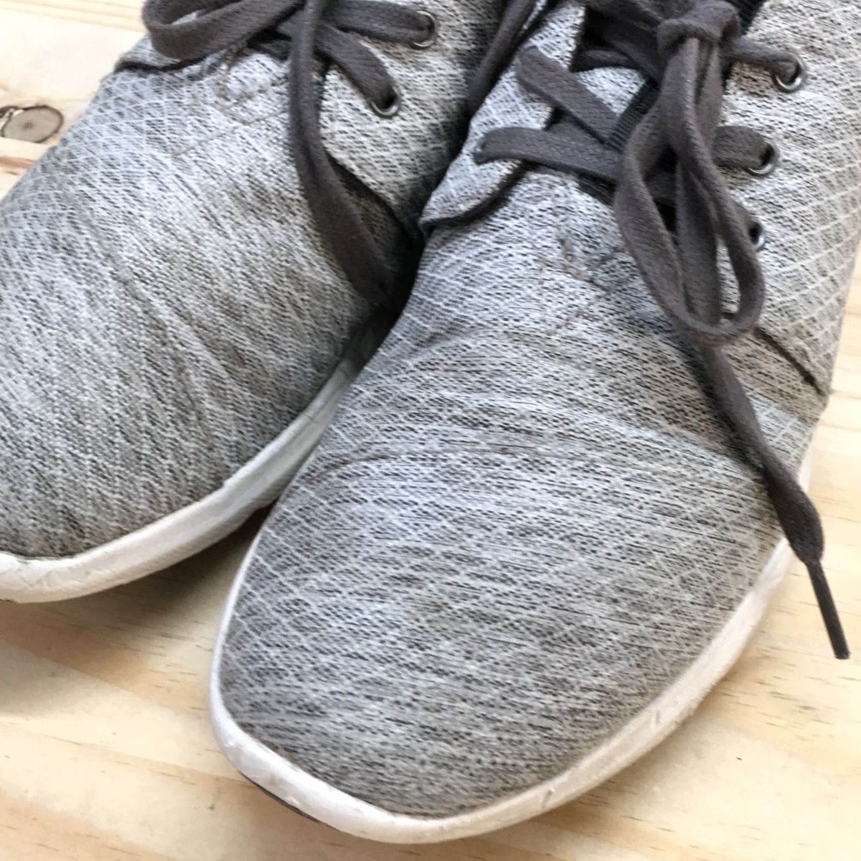 Toms TOMS Shoes Womens 10 Low Top Sneakers Gray Canvas Round Toe Lace Up Casual Size L / US 10 / IT 46 - 4 Thumbnail