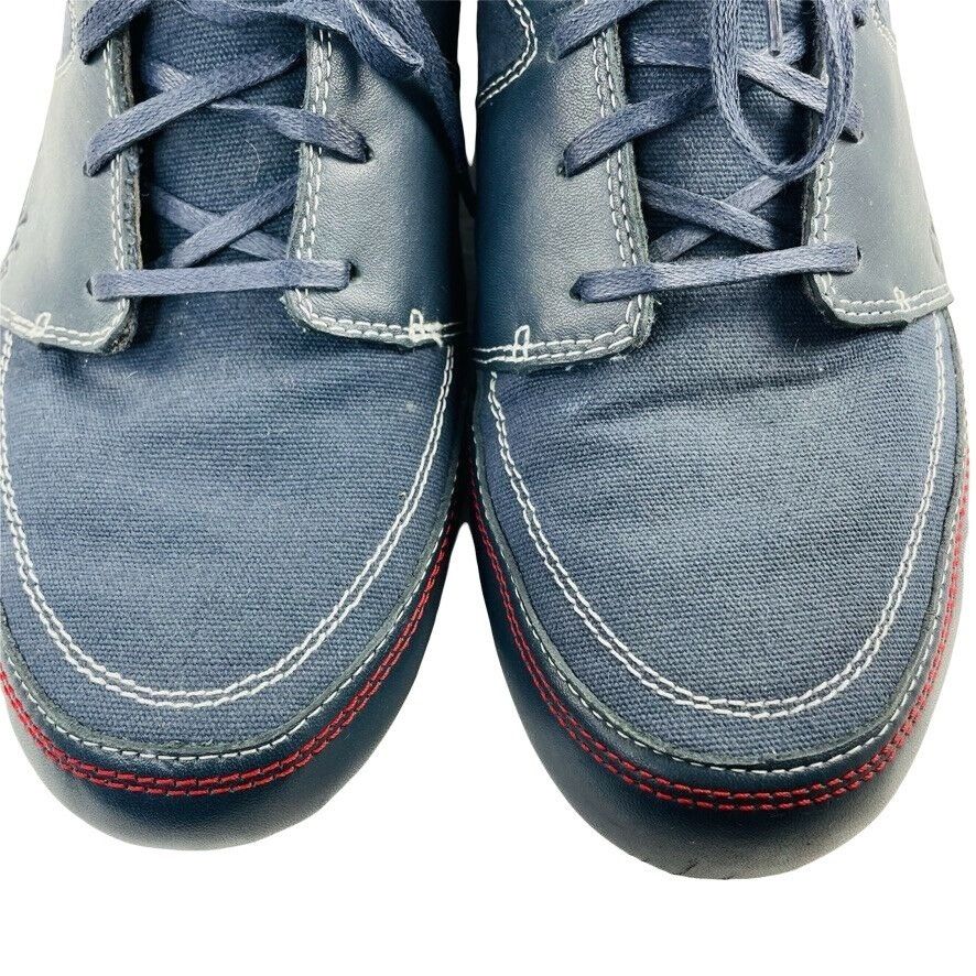 Columbia Columbia Mens Boat Shoe Sports Casual Blue Size 11.5 BM2266 Size US 11.5 / EU 44-45 - 4 Thumbnail