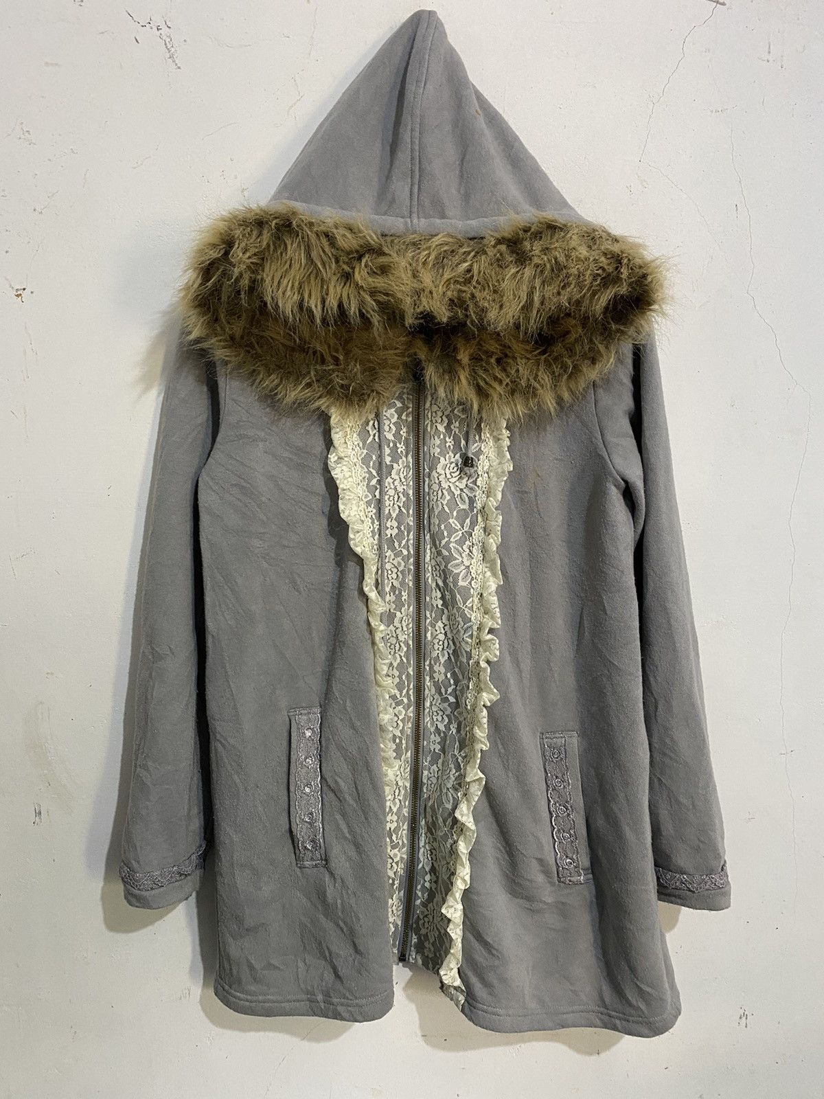 If Six Was Nine 💸BINDINGOFFER💸Axes Femme Gothic Fur Hoodie Lgb Ifsixwasnine Size US M / EU 48-50 / 2 - 3 Thumbnail
