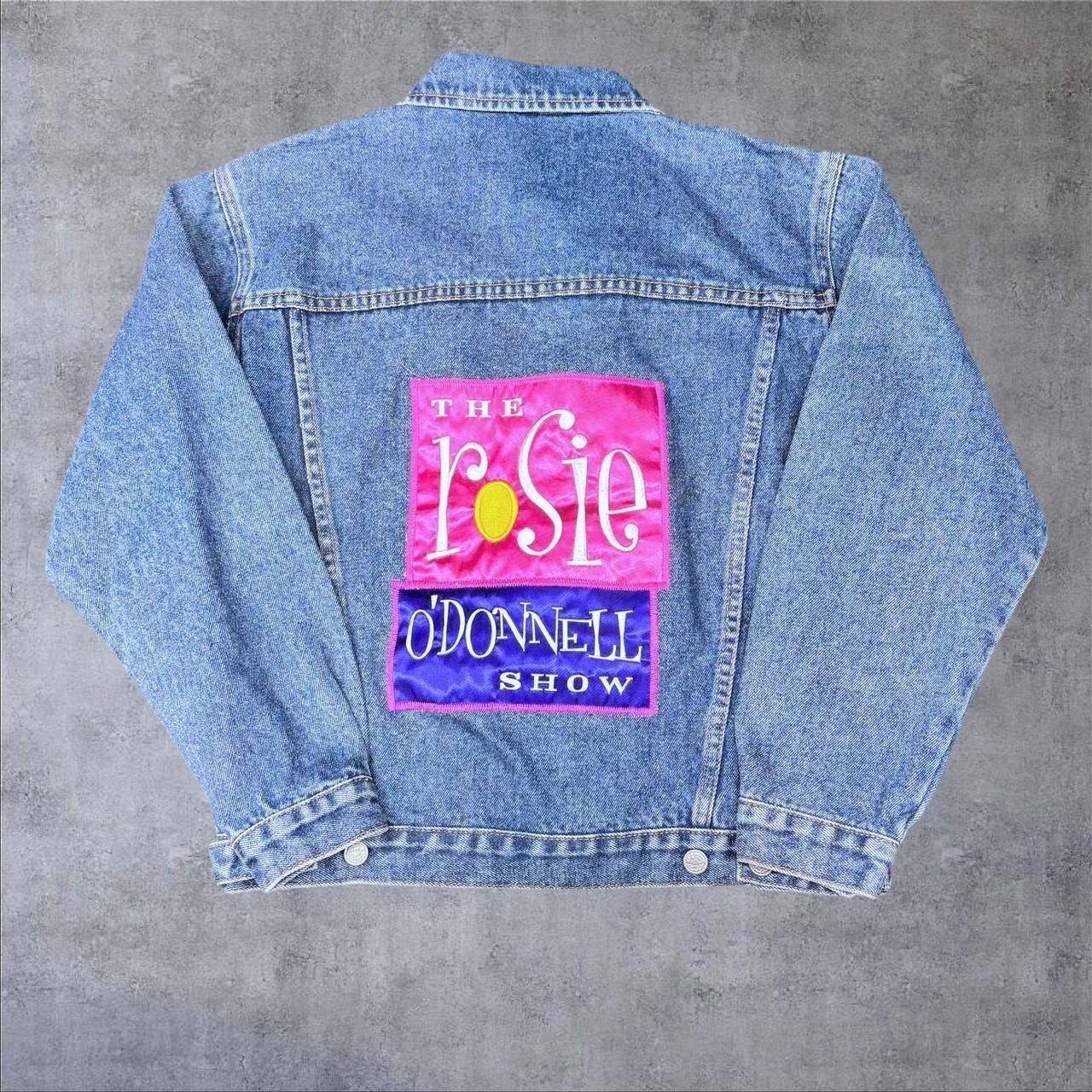 Vintage Vintage Rosie O'Donnell Show Denim Jacket Size L / US 10 / IT 46 - 1 Thumbnail