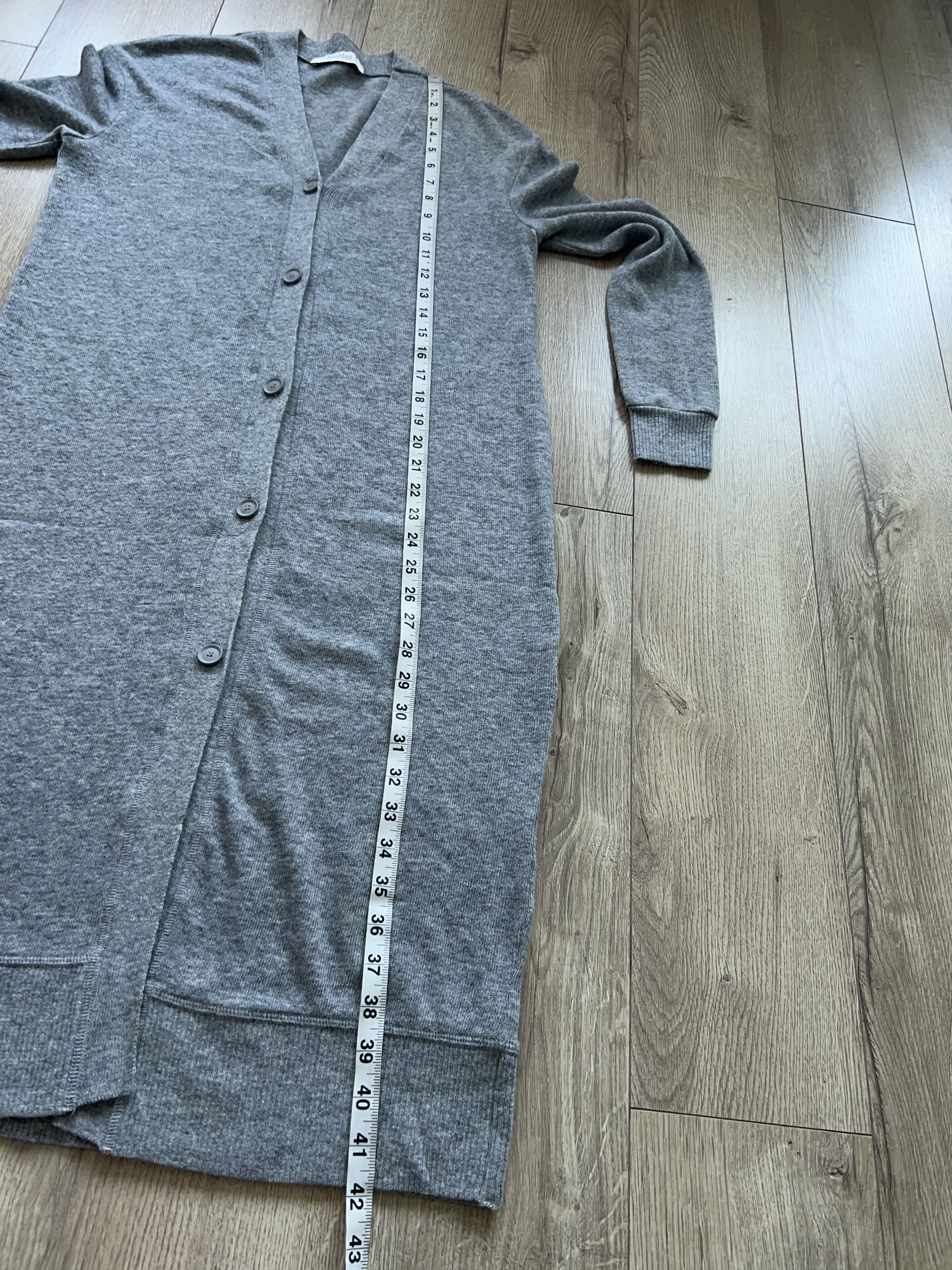 Max Mara Max Mara Leisure Josef Wool Blend Long Cardigan Button Size M / US 6-8 / IT 42-44 - 5 Thumbnail