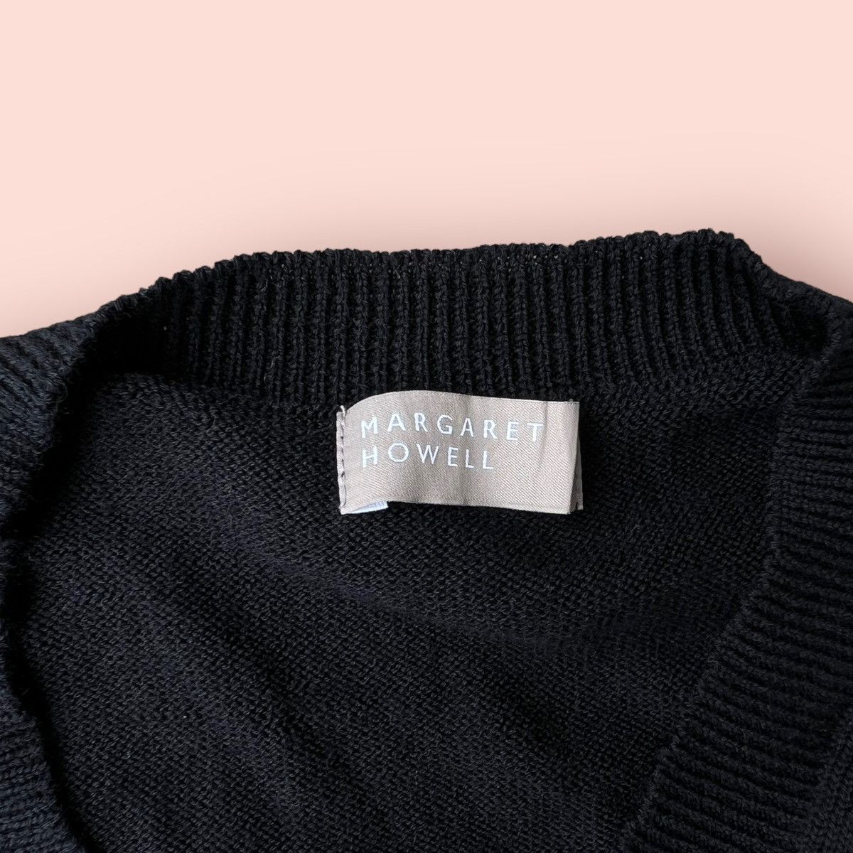 Le Grande Bleu (L.G.B.) × Margaret Howell VINTAGE MARGARET HOWELL MHL JAPAN KNITTED VEST Size US M / EU 48-50 / 2 - 7 Thumbnail