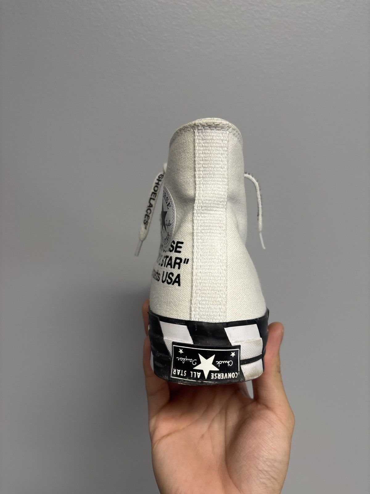 Converse × Nike × Off-White Off-White Chuck Taylor all-star Size US 10.5 / EU 43-44 - 3 Thumbnail