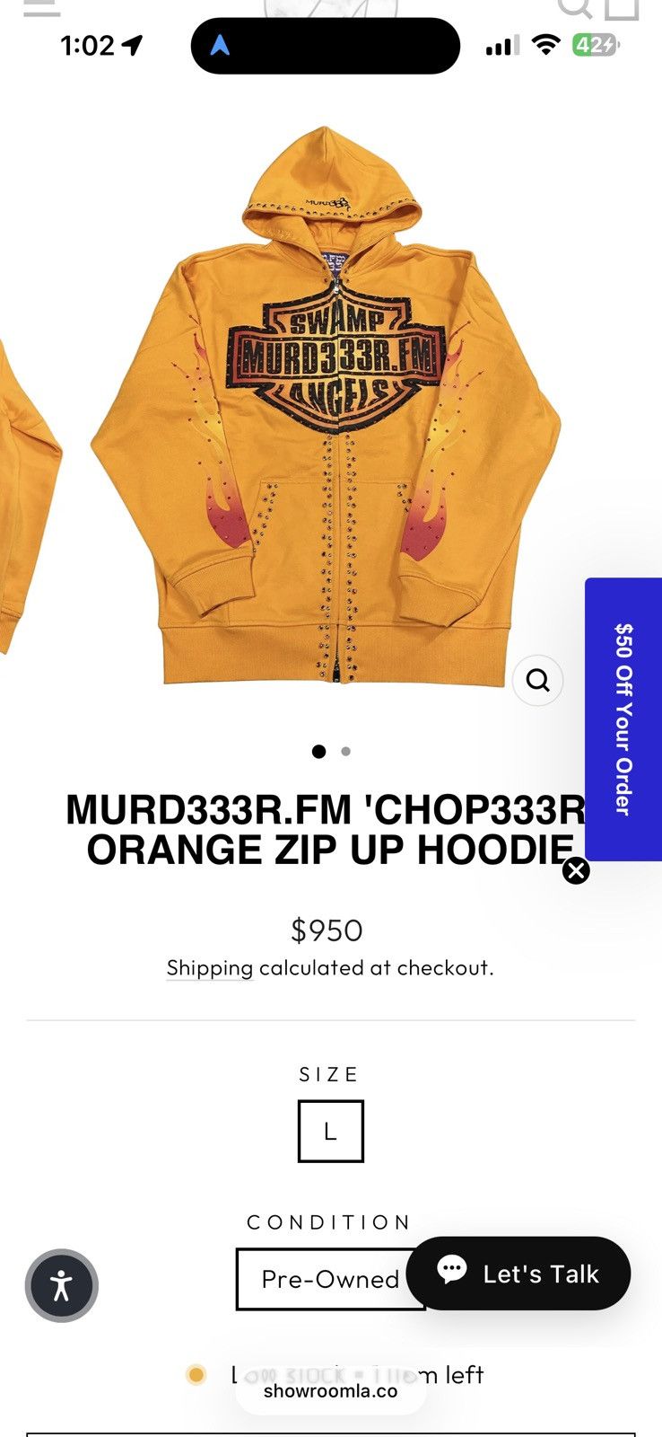 murd333r.fm Murd333r.fn “Chop333r” Size US S / EU 44-46 / 1 - 5 Thumbnail