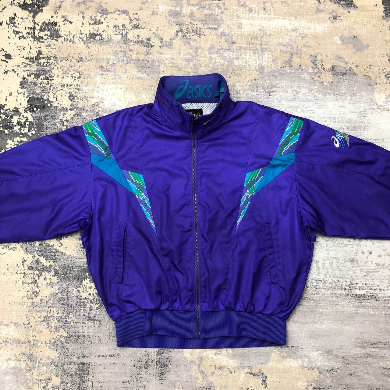 Asics Y239 VTG ASICS WINDBREAKER JACKET Size US M / EU 48-50 / 2 - 1 Thumbnail