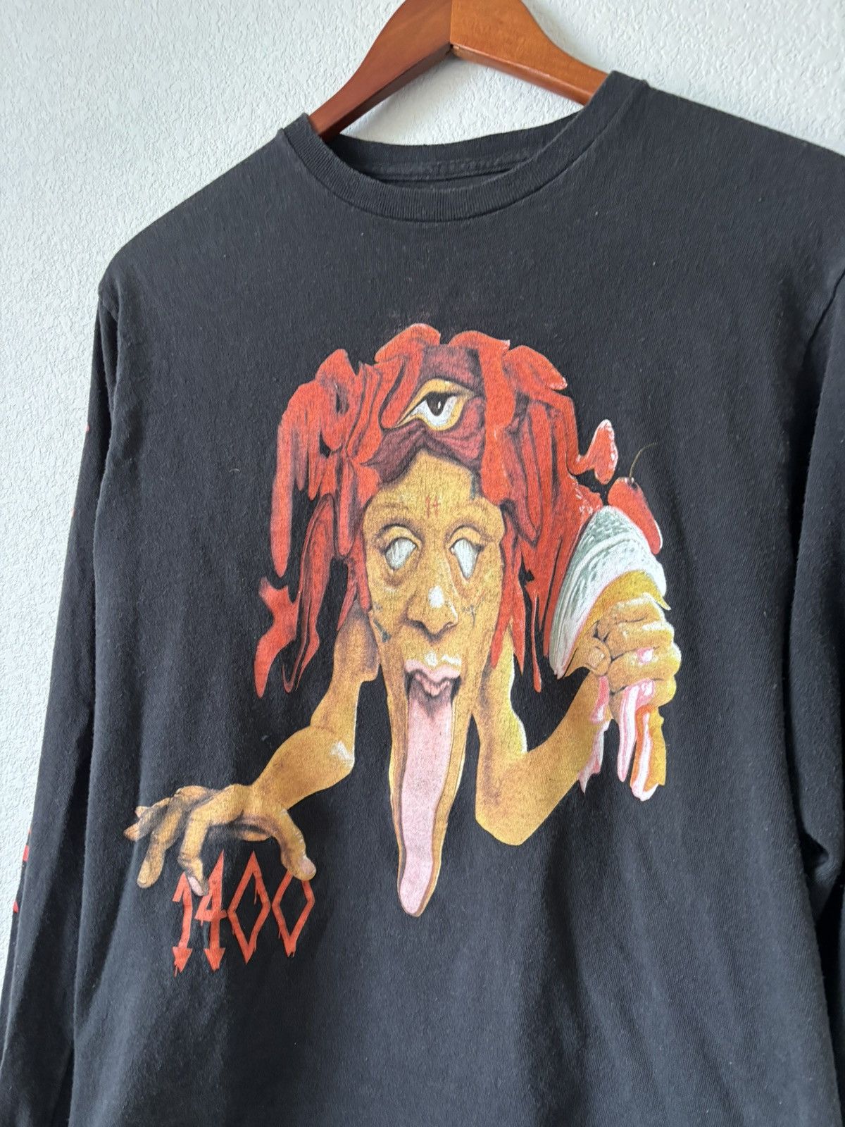 Trippie Redd Black Trippie Redd Long Sleeve Size M / US 6-8 / IT 42-44 - 2 Thumbnail