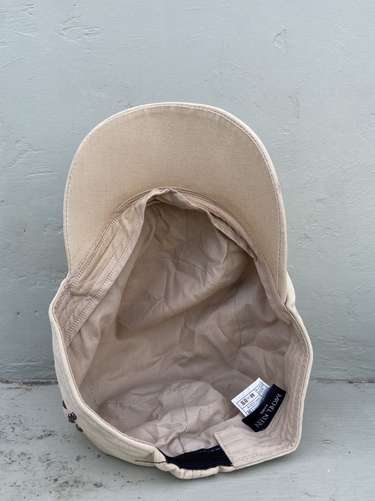 Le Grande Bleu (L.G.B.) 2000s Michel klein button studded patrol hat Size ONE SIZE - 7 Thumbnail