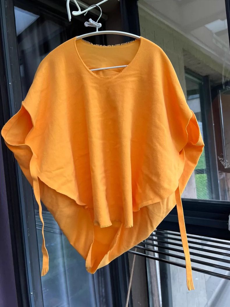Issey Miyake size:2 Yellow main line balloon dress