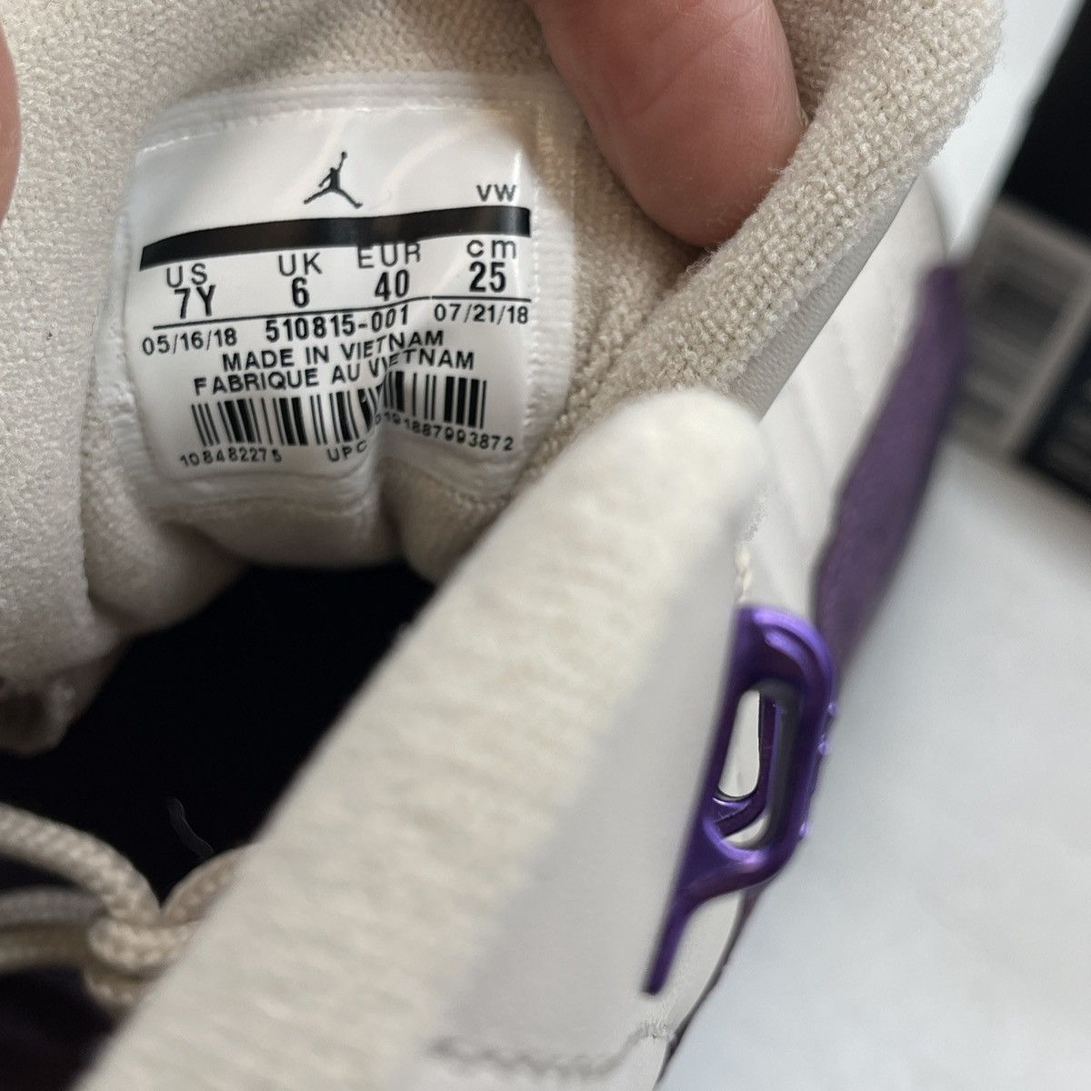 Jordan Brand Air Jordan 12 pro purple Size US 7 / IT 37 - 8 Thumbnail