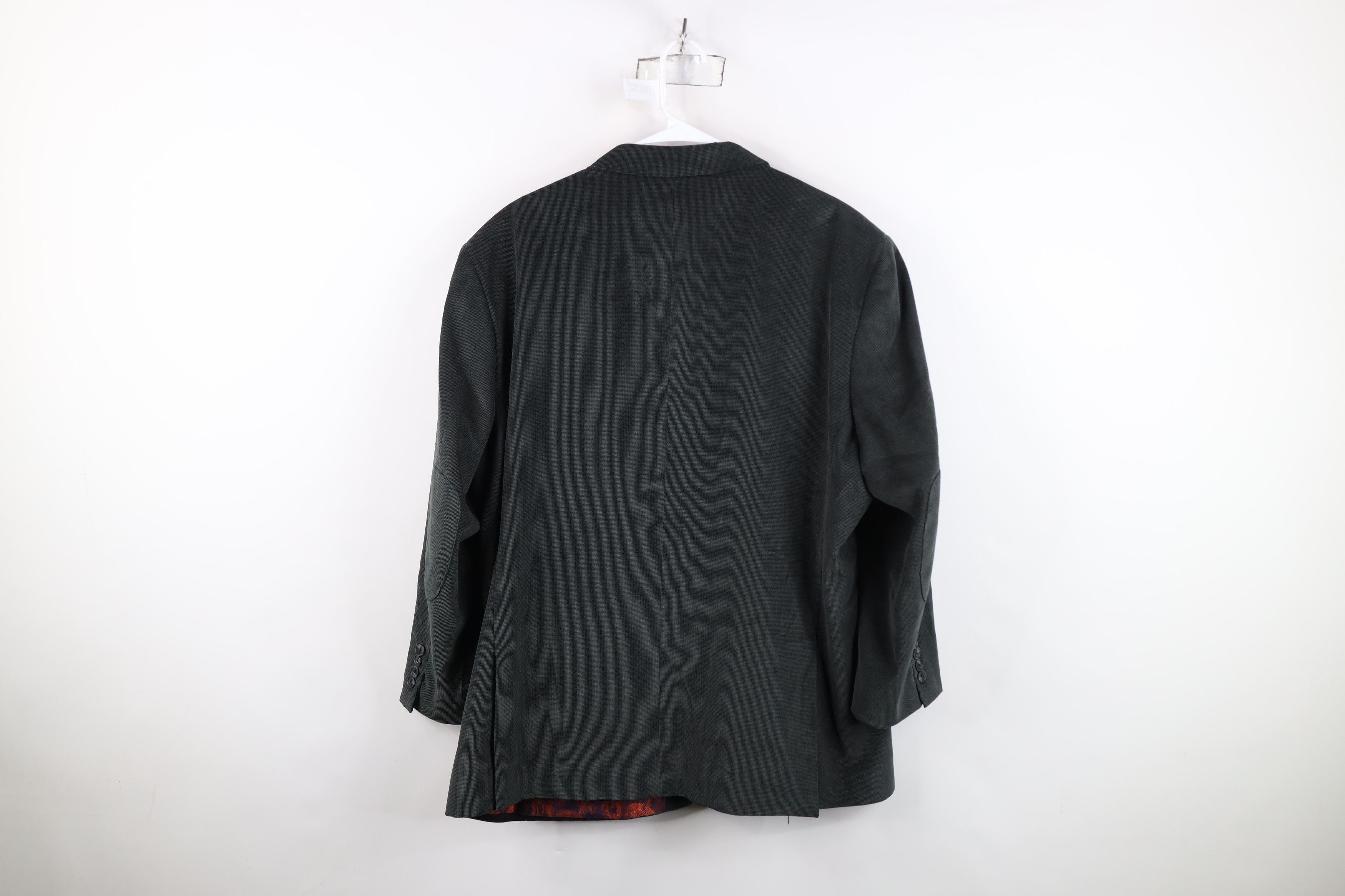 Vintage Marco Grassi Corduroy 2 Button Suit Coat Blazer Jacket Gray Size US XXL / EU 58 / 5 - 14 Thumbnail