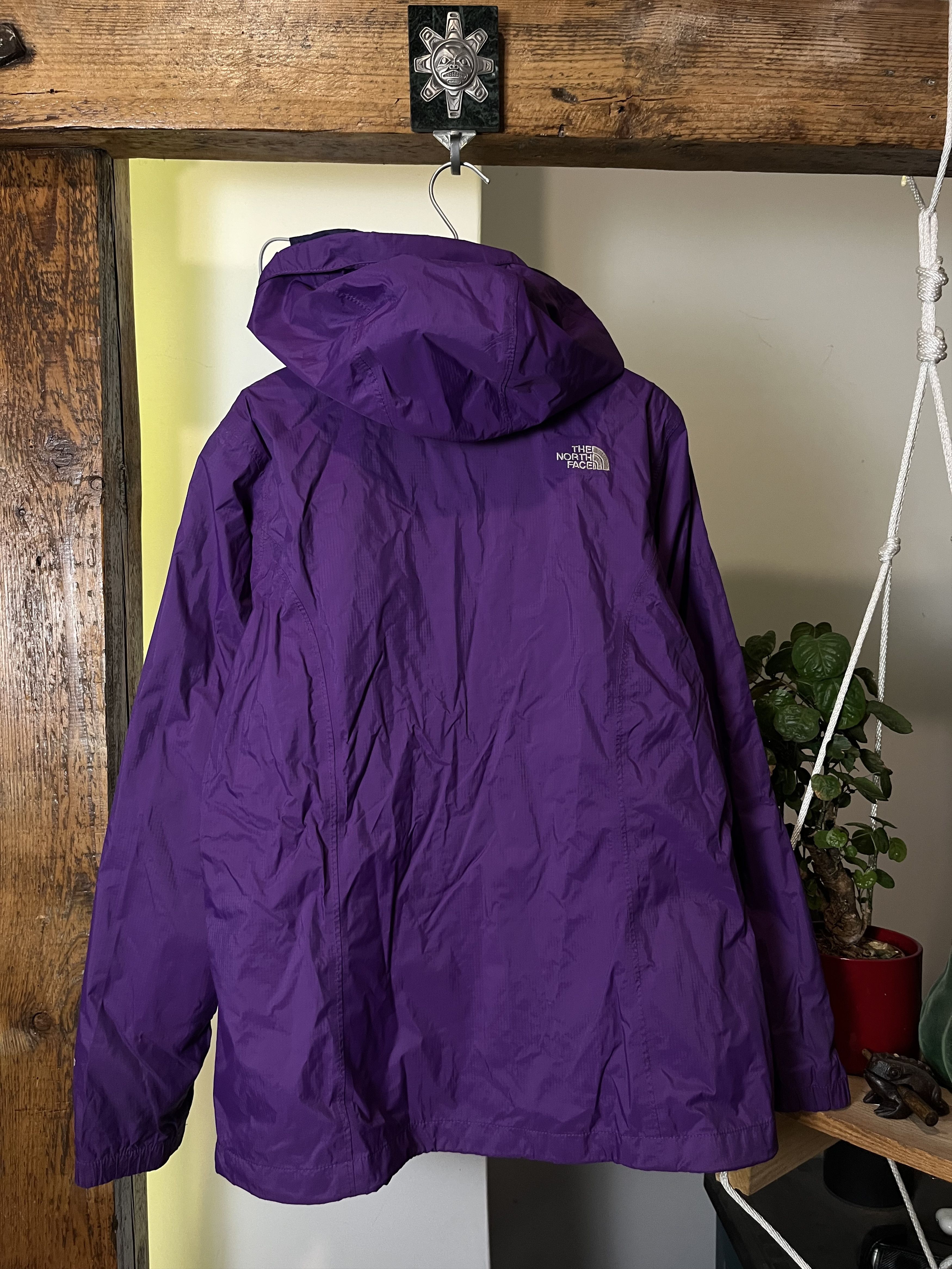 The North Face × Vintage The North Face Hyvent Purple Jacket Size US L / EU 52-54 / 3 - 2 Thumbnail