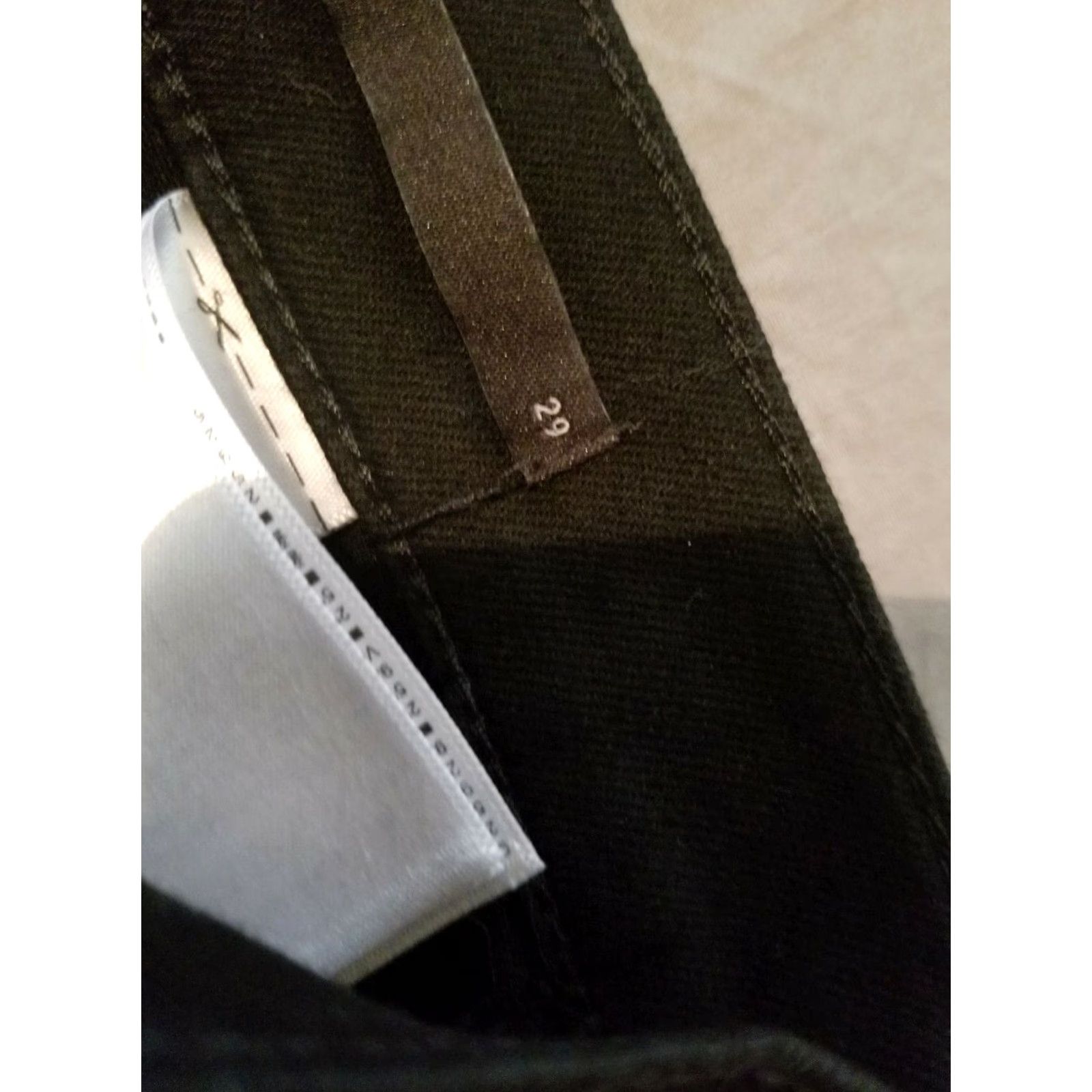 Banana Republic Womens Banana Republic Jeans Skinny 29 Black Denim Pants Size 29 Regular Denim Banana Republic Womens Skinny Jeans Black 90s? Size 29" - 7 Thumbnail