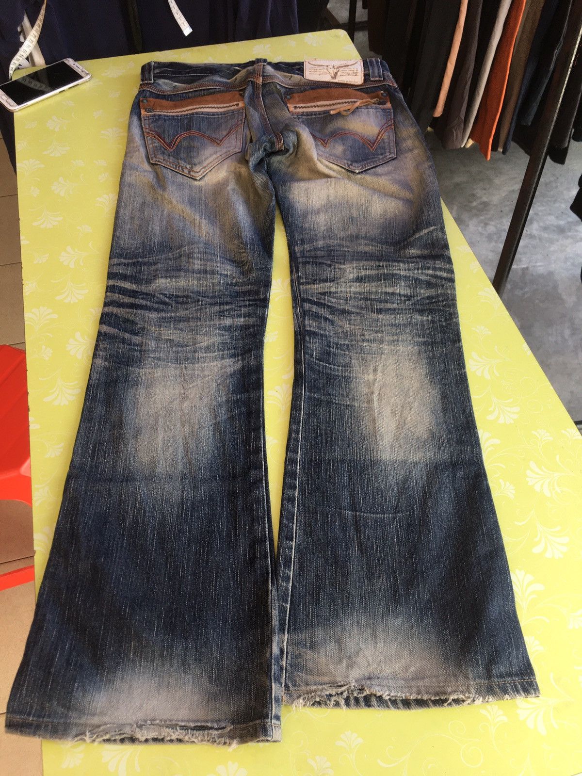 Edwin × Vintage Edwin buffalo head rare vintage Size US 33 - 22 Thumbnail