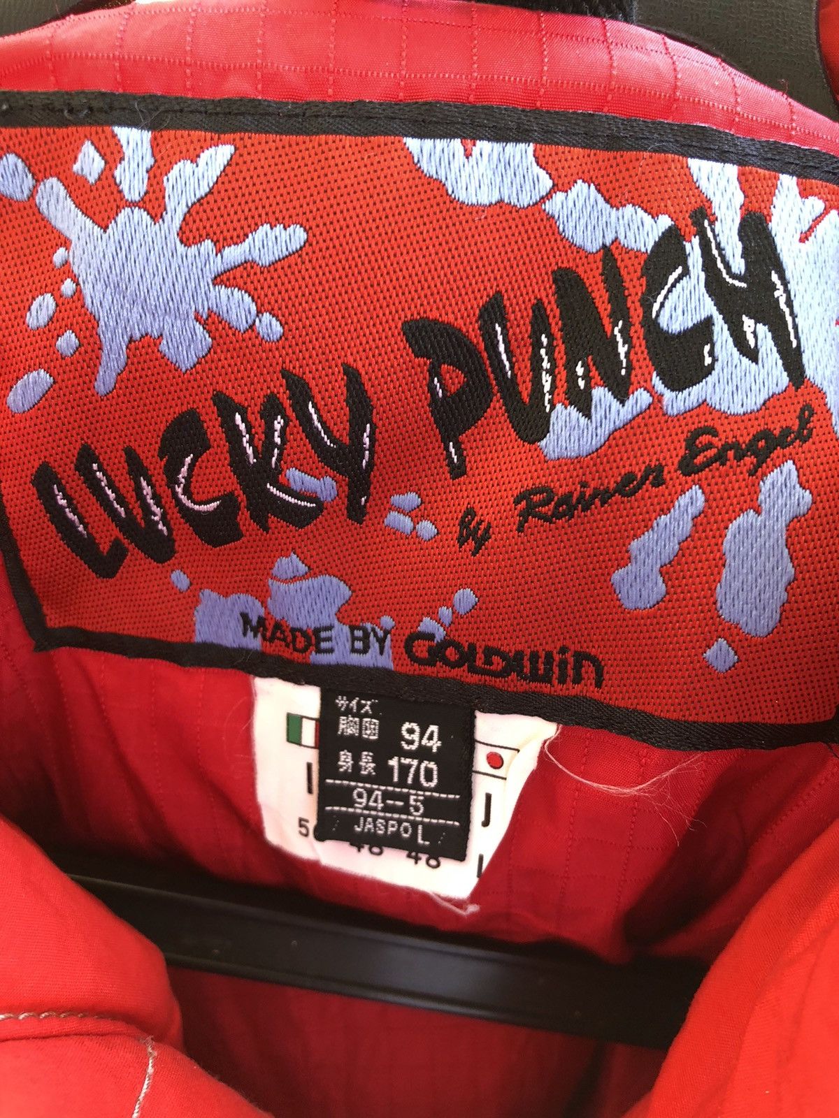 Goldwin × Vintage Art Lucky Punch By Rainer Engel OVP Padded Ski Jacket Size US L / EU 52-54 / 3 - 11 Thumbnail