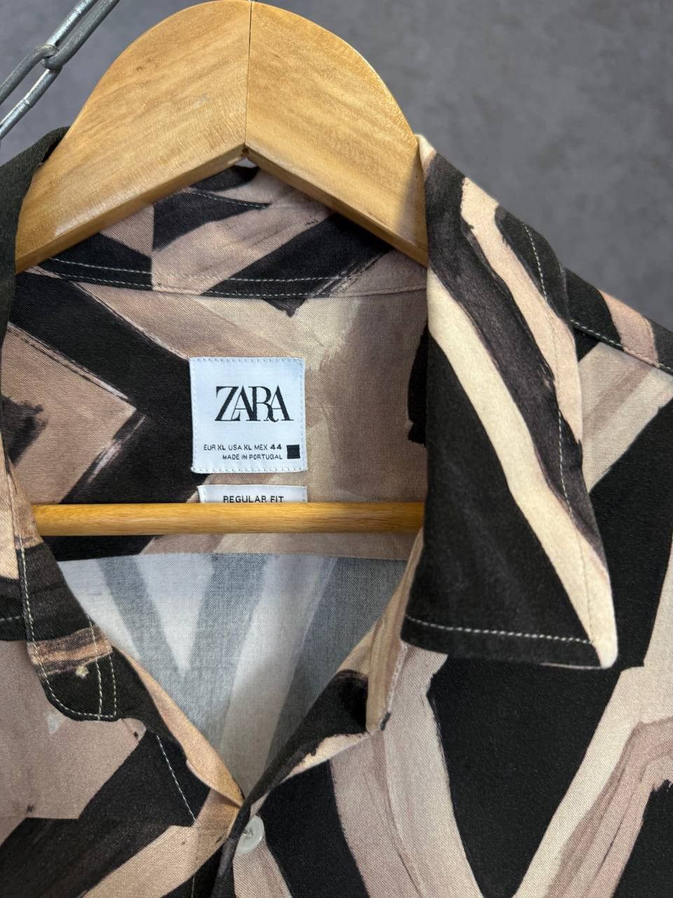 Zara Zara Man art crazy Hawaiian shirt Size US XL / EU 56 / 4 - 4 Thumbnail