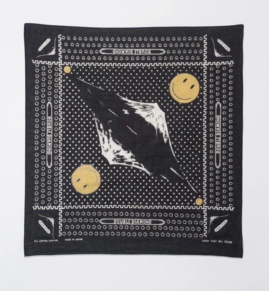 Kapital Kountry Mt. Fuji Bandana Kourtney "Rat band" blue JAPAN Size ONE SIZE - 5 Thumbnail