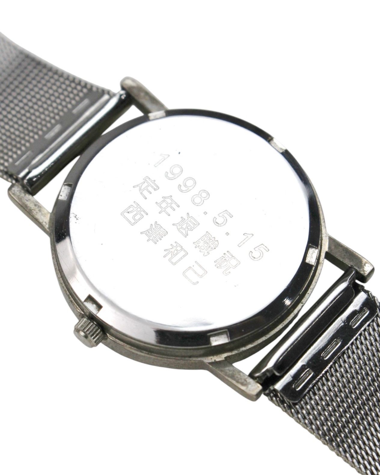 Vintage 1998 VIVIEN PENCIL HAND MESH STRAP COMMEMORATIVE WATCH Size ONE SIZE - 4 Thumbnail