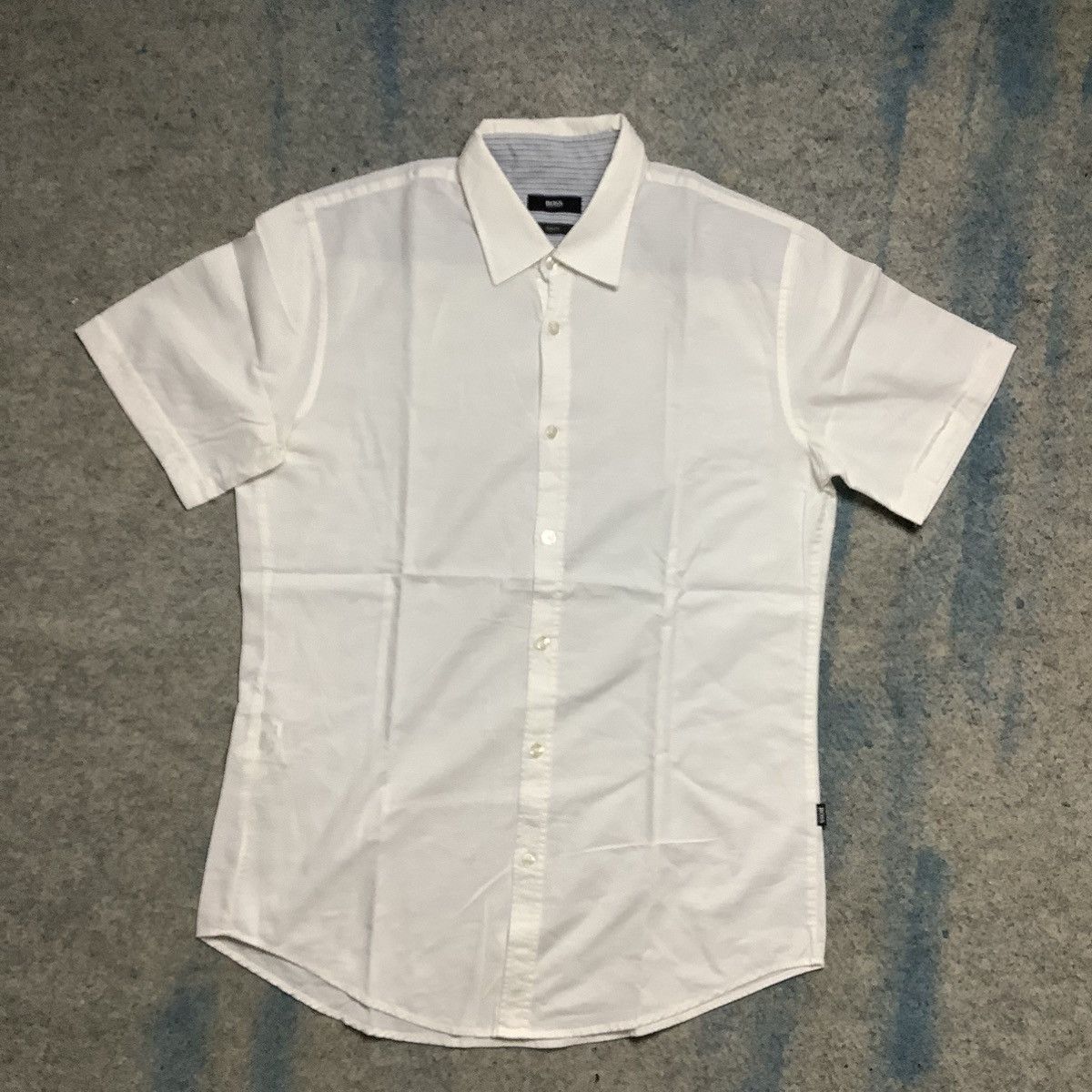 Hugo × Hugo Boss Hugo Boss Oxford White Shirt Size US M / EU 48-50 / 2 - 1 Thumbnail