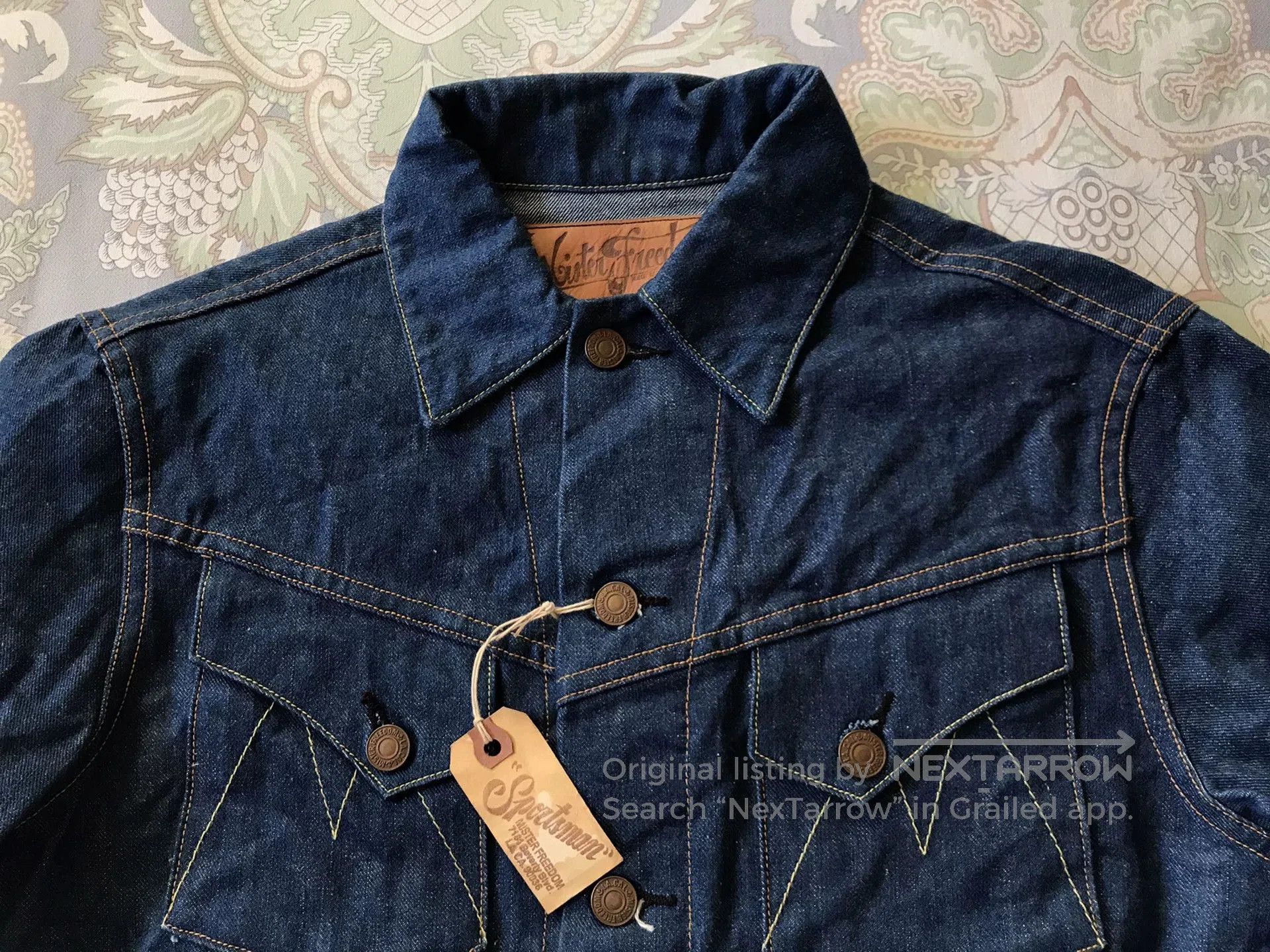 Mister Freedom Mister Freedom Natural Indigo Denim Jacket. Size US M / EU 48-50 / 2 - 3 Thumbnail