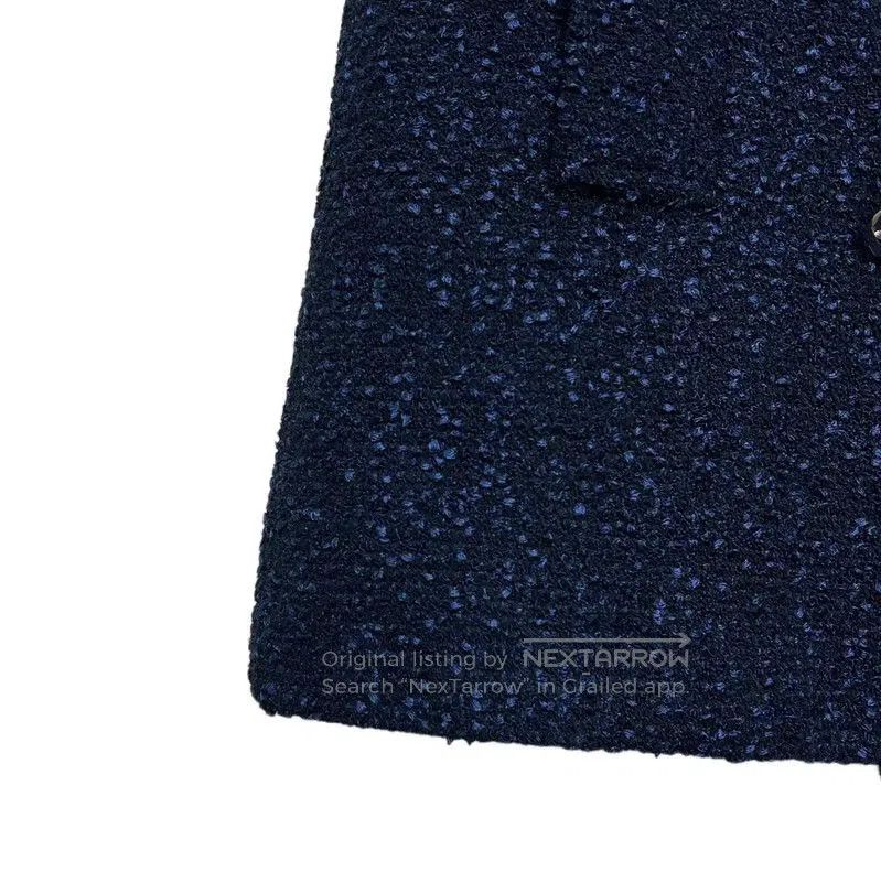 Chanel Chanel M Size Peacock Blue Cotton Blend Jacket . Size M / US 6-8 / IT 42-44 - 4 Thumbnail