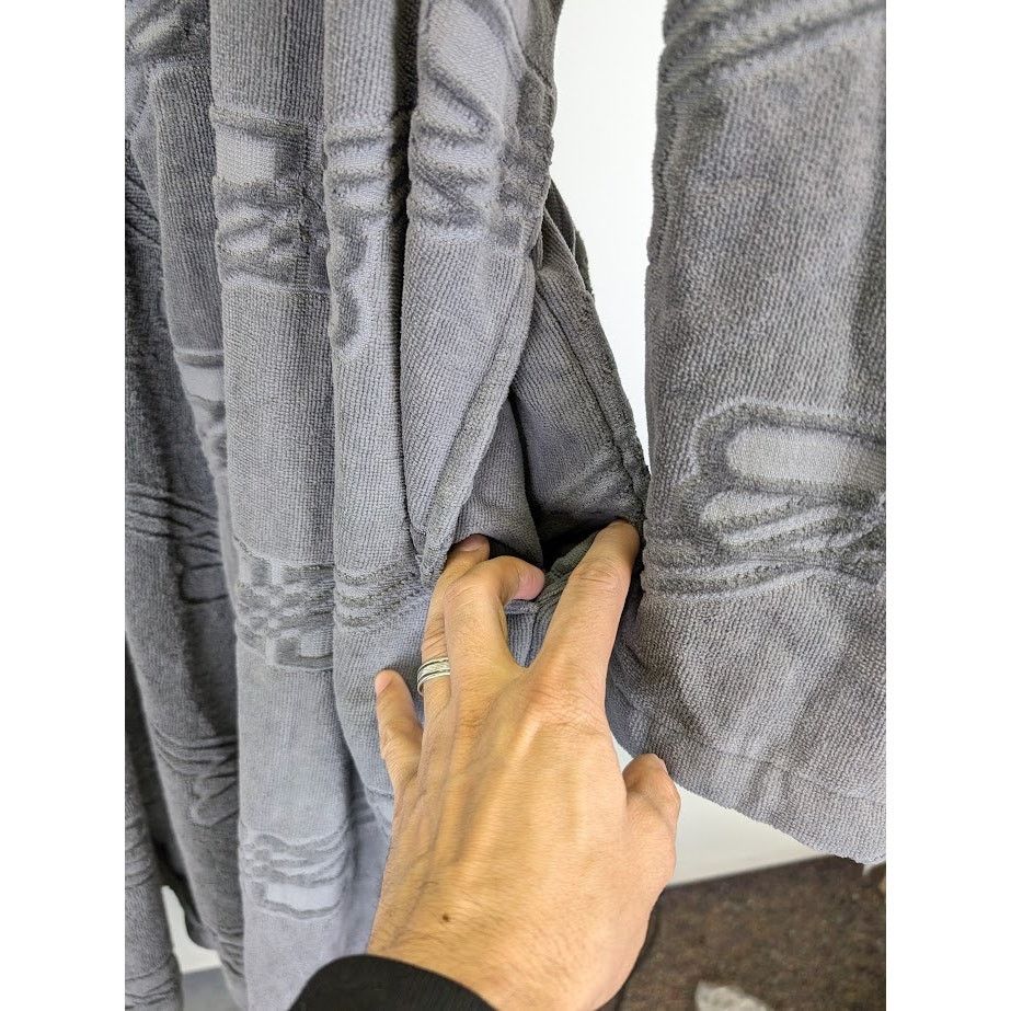 o1rshd1 Monogram Gown in Gray