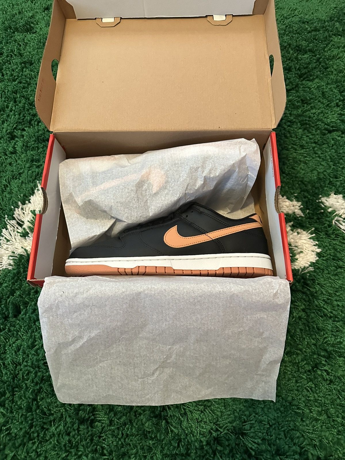 Nike Nike Dunk Low Amber Brown Sneakers 11 Size US 11 / EU 44 - 1 Thumbnail