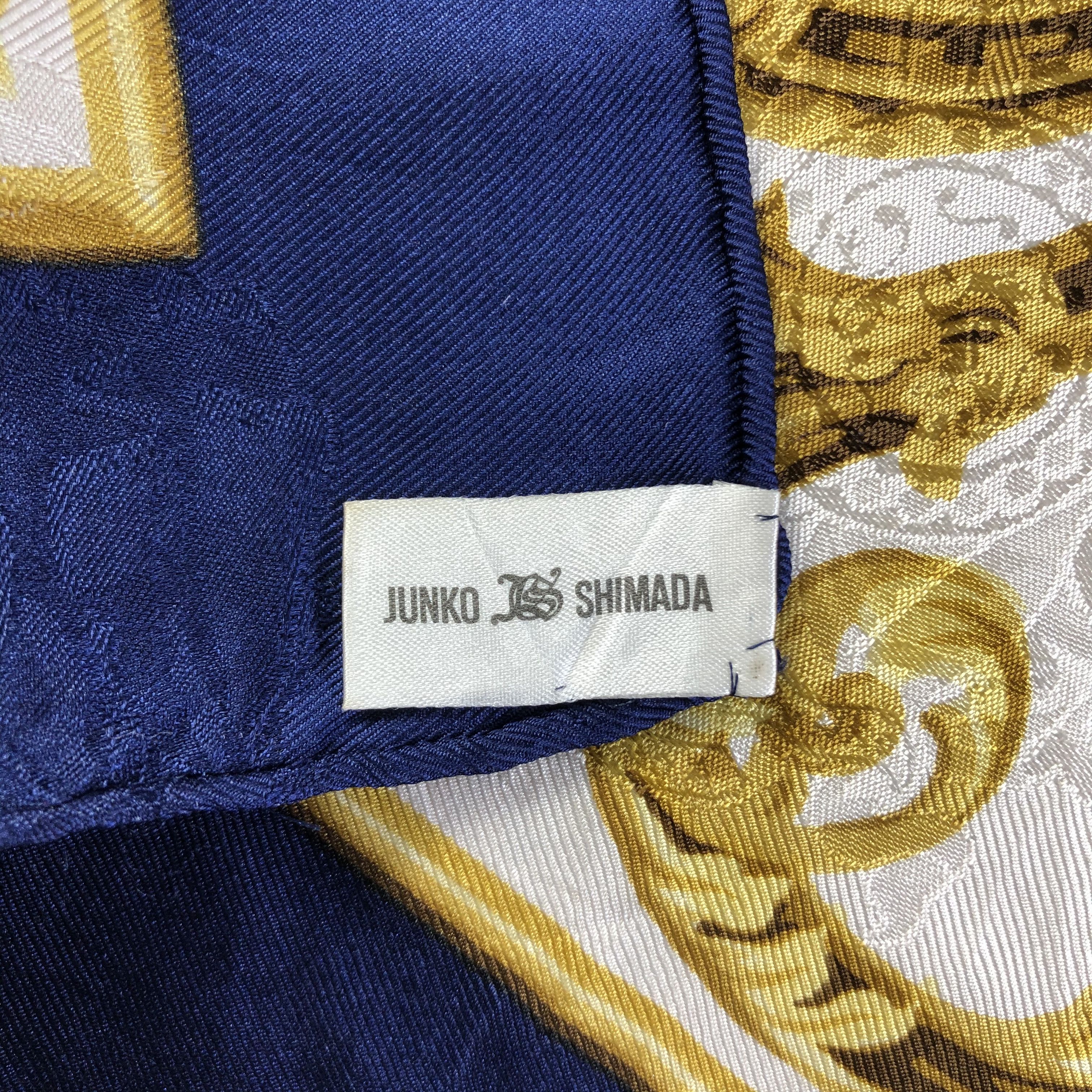 Junko Shimada × Vintage Vintage Junko Shimada Silk Scarf Size ONE SIZE - 5 Thumbnail