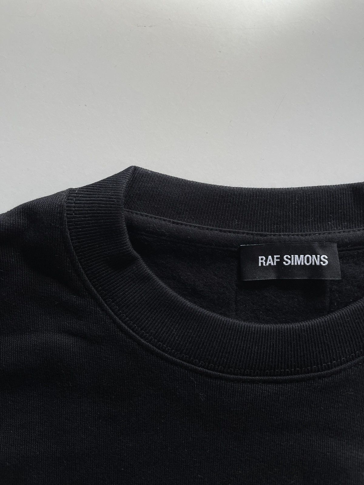 Raf Simons Raf Simons Black Mother On Phone Sweatshirt Size US L / EU 52-54 / 3 - 4 Thumbnail