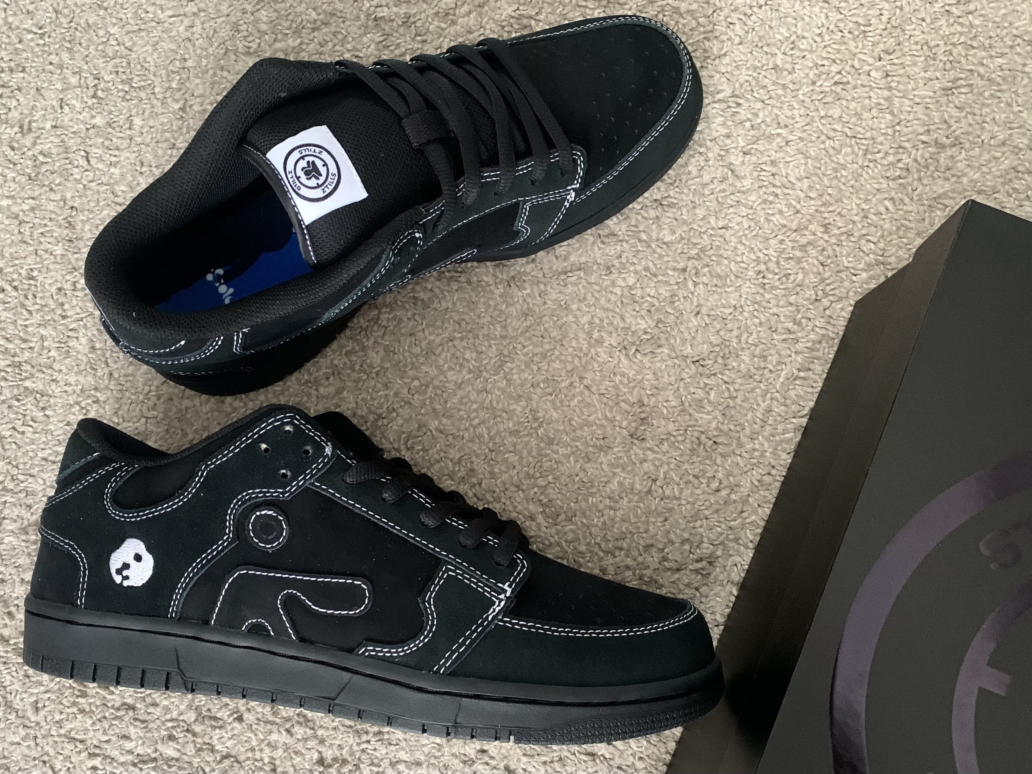 image of Gleb Kostin Solutions x Stillz Caviar X.solutions (Gleb Kostin) Sneakers in Black, Men's (Size 12)