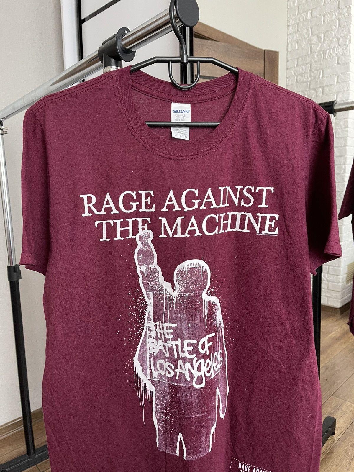 Band Tees Rage Against The Machine Vintage Battle Of LA Tour Size US M / EU 48-50 / 2 - 3 Thumbnail