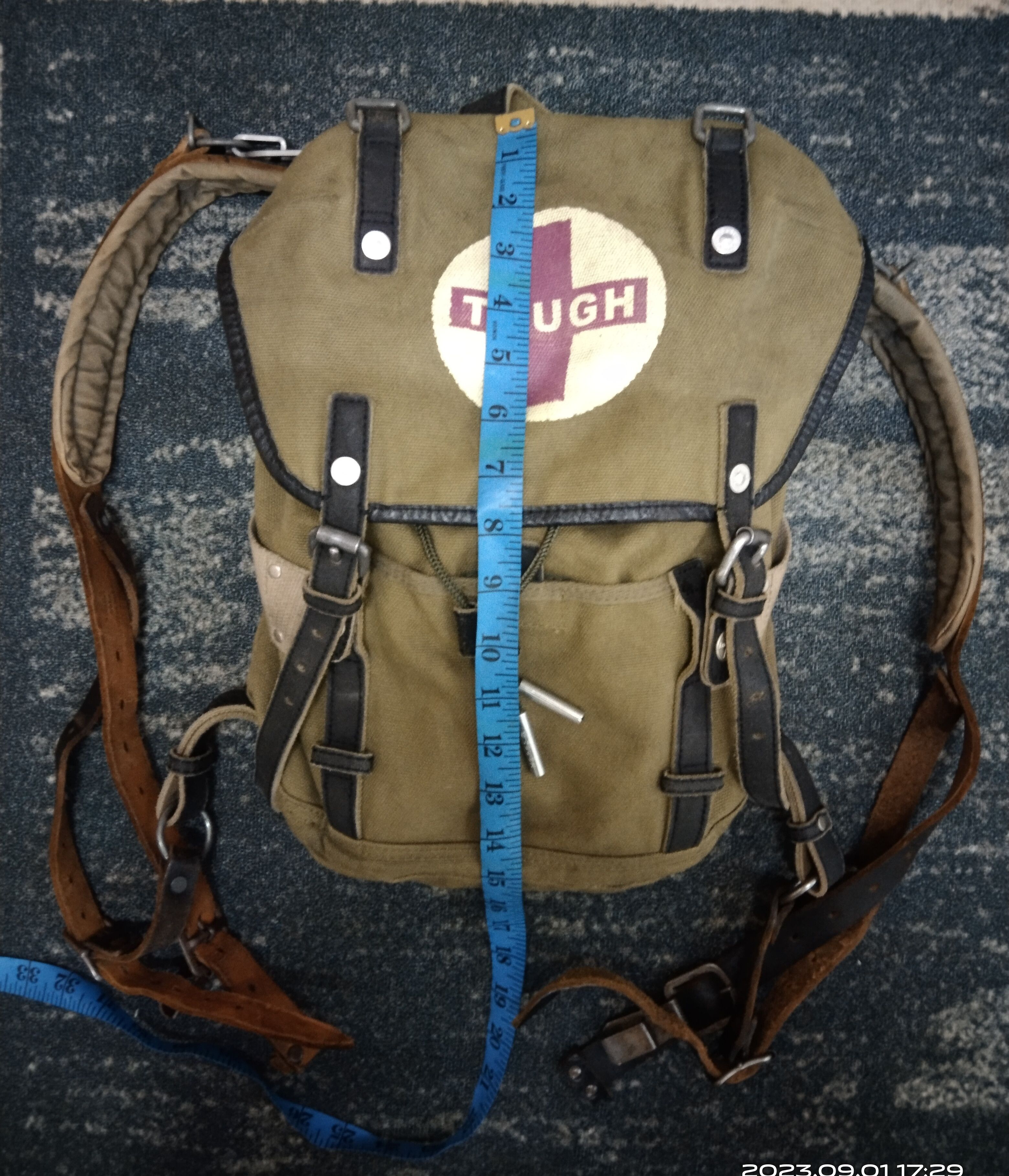 Vintage TOUCH MILITARY BAGPACK Size ONE SIZE - 12 Thumbnail