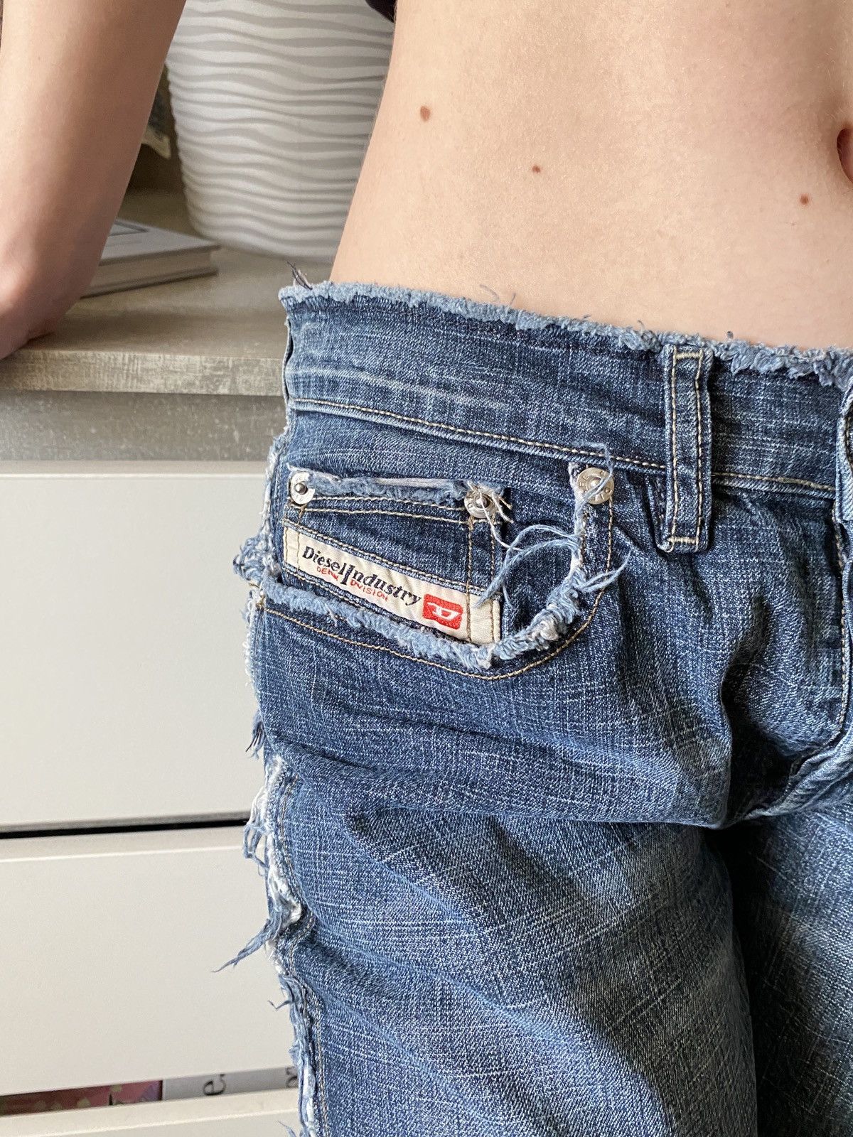 Beauty Beast × Diesel × Vintage vintage y2k bratz style jeans DIESEL Size 29" - 8 Thumbnail