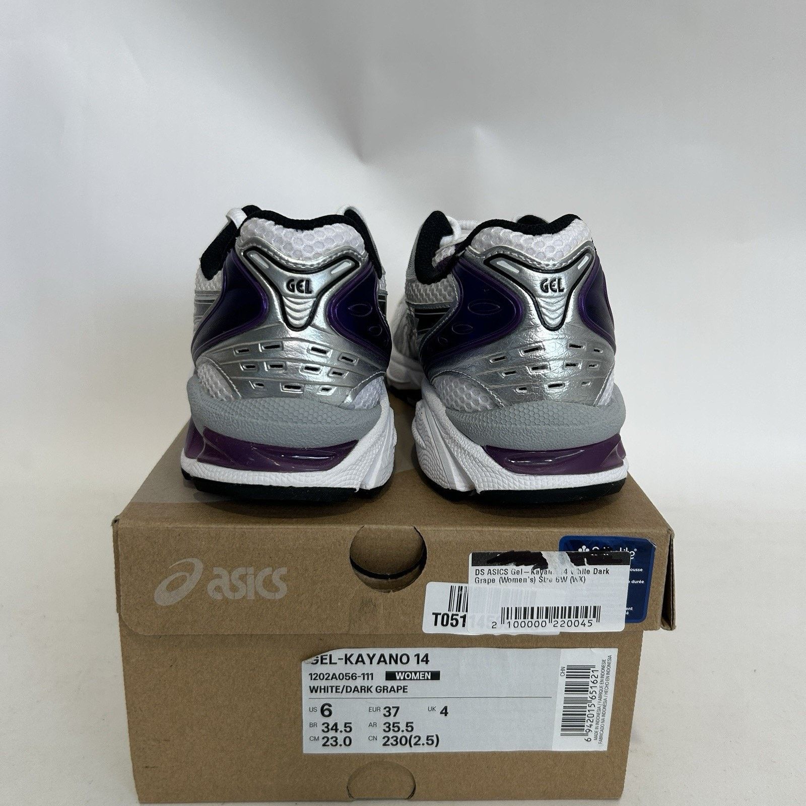 Asics ASICS Gel Kayano 14 WMNS “Silver Grape” 1202A056111 Size US 6 / IT 36 - 4 Thumbnail