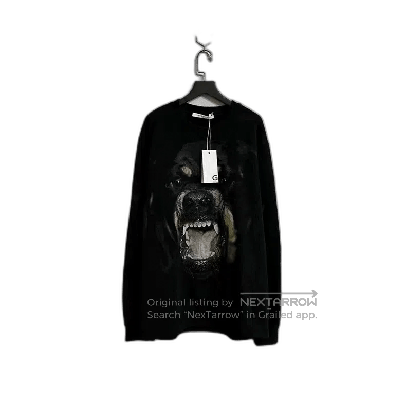 Givenchy Givenchy Dog Print Long Sleeve Sweatshirt-yf. Size US XS / EU 42 / 0 - 1 Thumbnail
