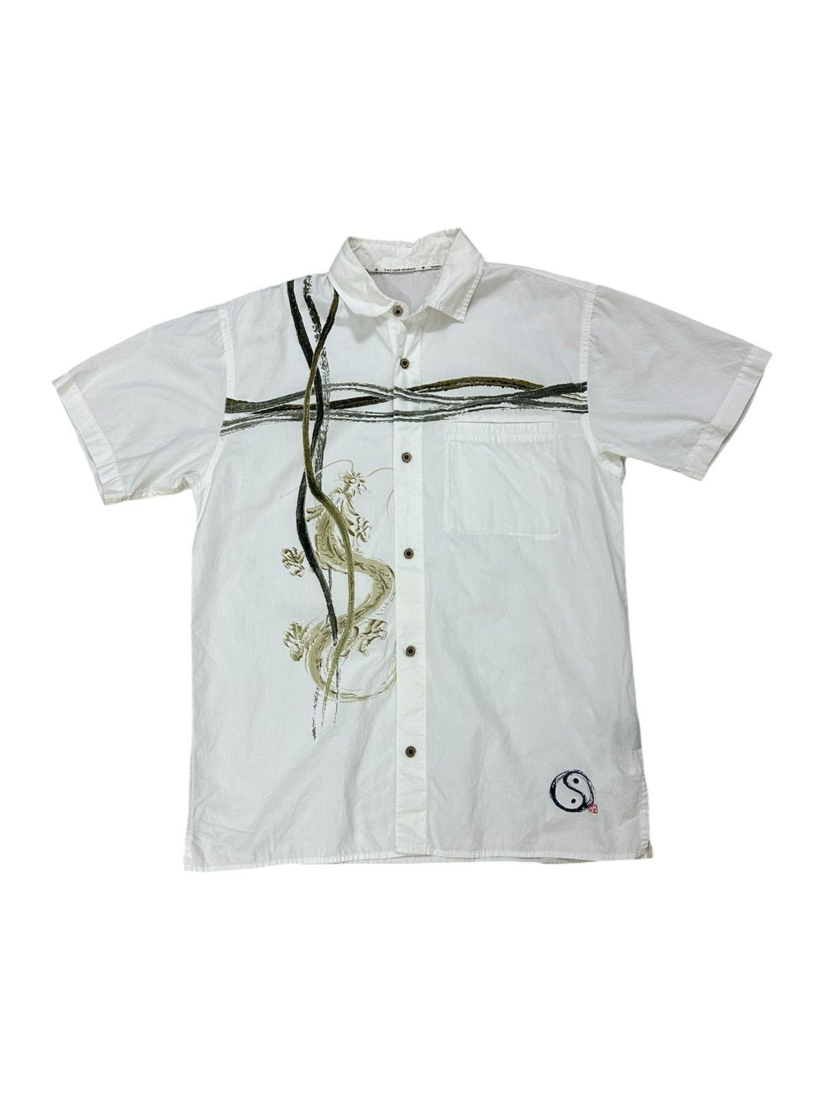 Vintage Rare Vintage Y2K Style T&C Surf Design Hawaii Surf Shirt Size US L / EU 52-54 / 3 - 1 Thumbnail