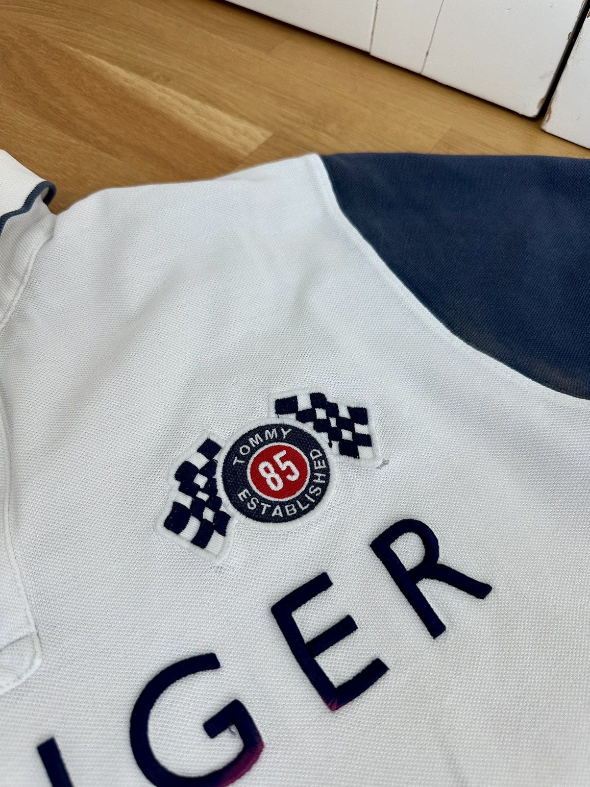 Tommy Hilfiger Vintage Polo Tommy Hilfiger RalphLauren Style Size US XL / EU 56 / 4 - 9 Thumbnail