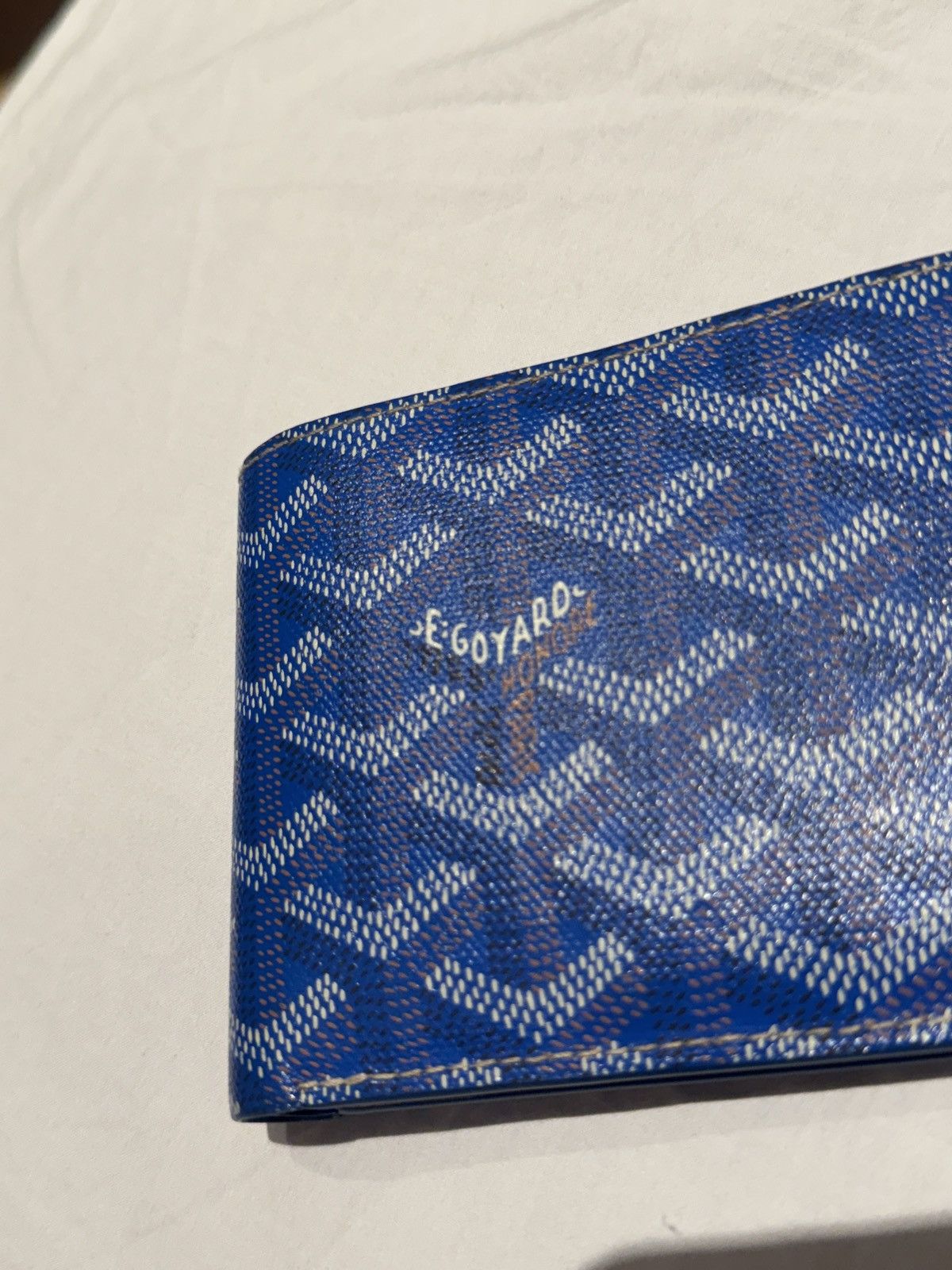 Goyard Blue Goyard Bi Fold Wallet Size ONE SIZE - 8 Thumbnail