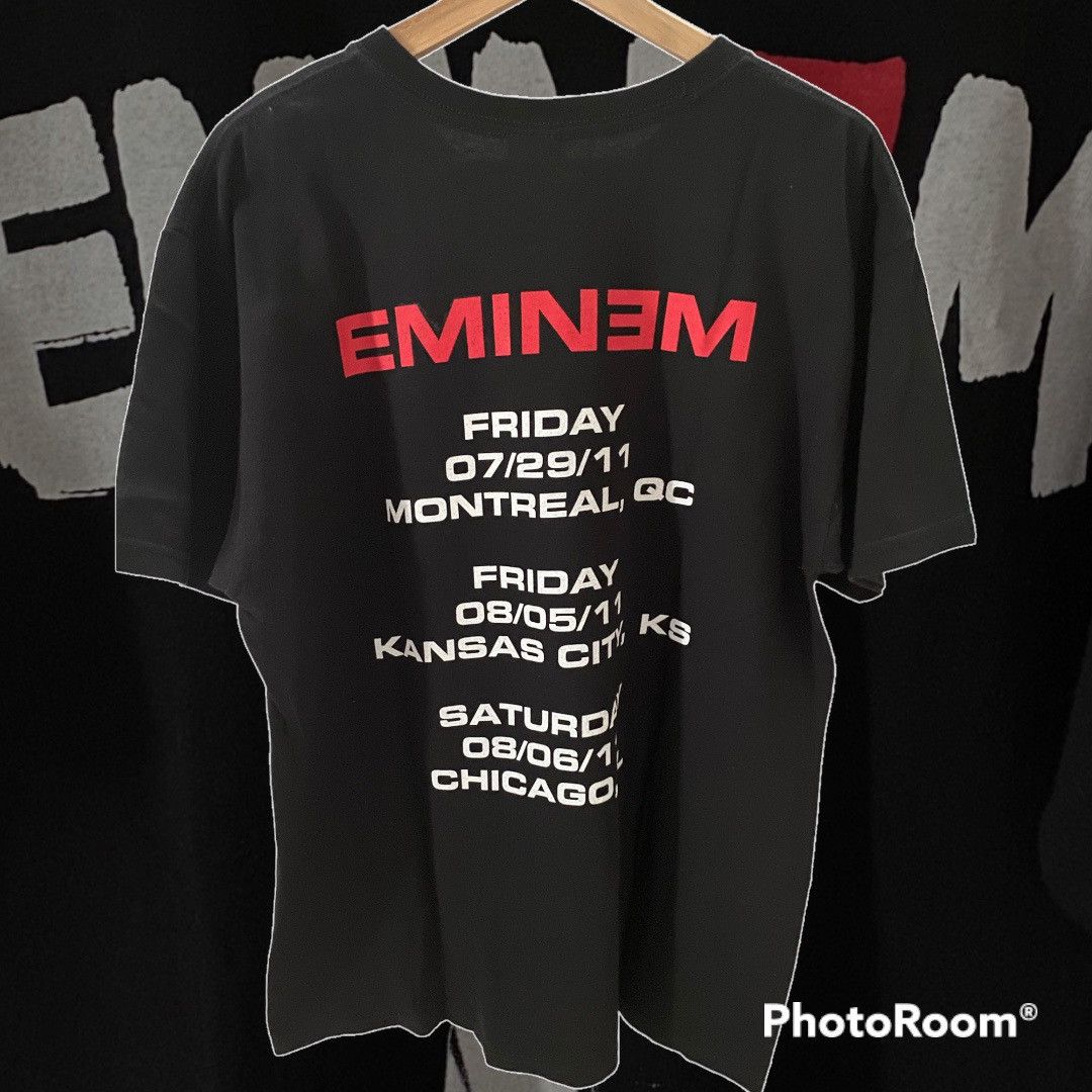 Anvil × Eminem × Rap Tees Eminem Tour 2011 Rap Tee Size US L / EU 52-54 / 3 - 2 Thumbnail