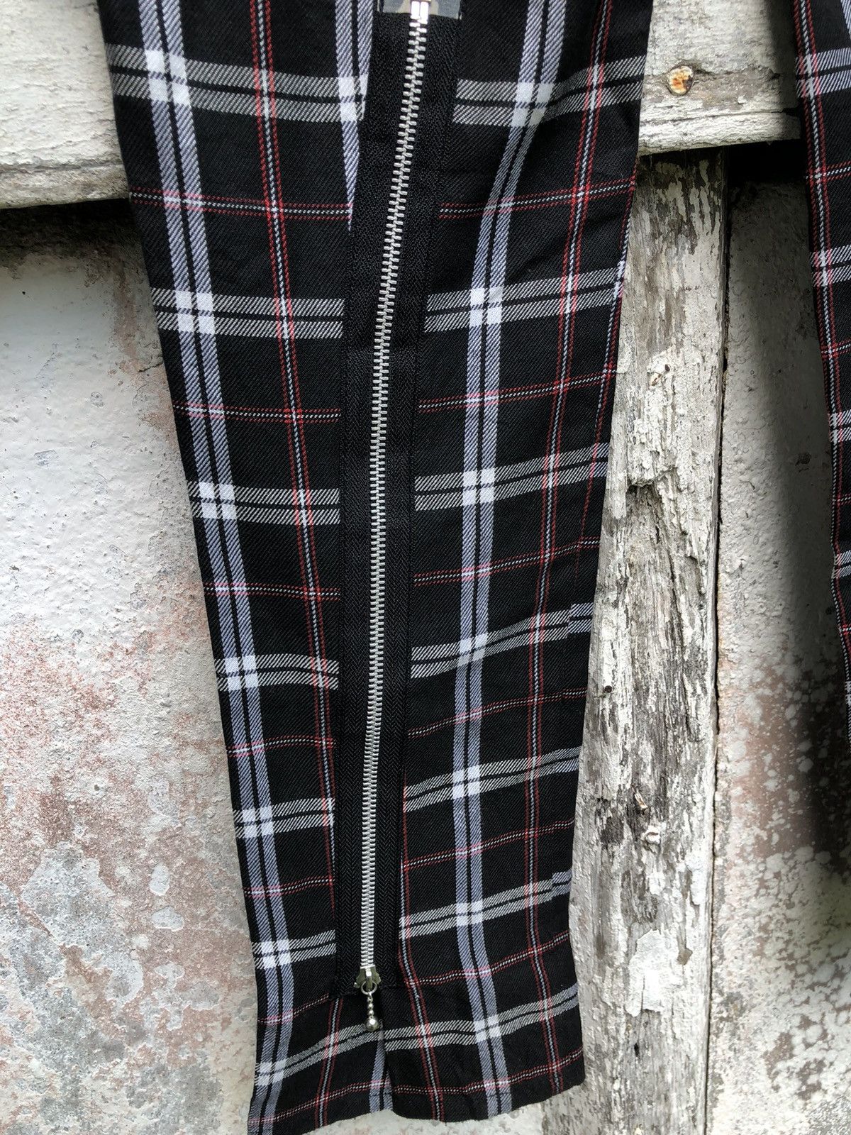 Japanese Brand × Seditionaries IDEA Tokyo Bondage Multi-zipper Checkered Pant Size US 30 / EU 46 - 10 Thumbnail